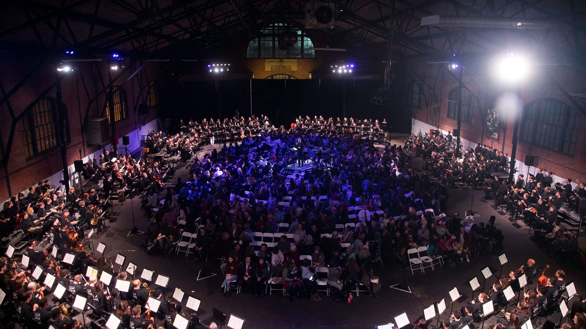 David Lang, Symphony for a Broken Orchestra, presented by Temple Contemporary and supported by a 2016 Center project grant. Photo by Ryan Collerd.