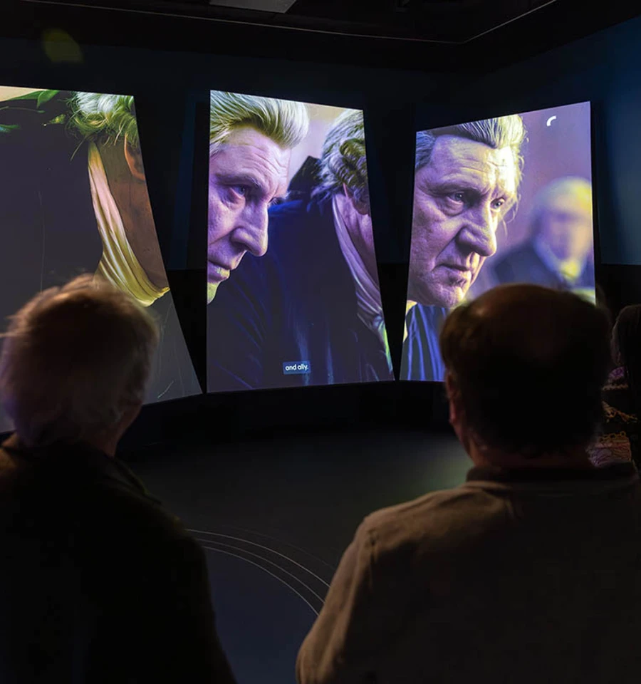 The First Salute: An Untold Story of the American Revolution at the Weitzman National Museum of American Jewish History, 2026. Photo by Christopher Brown&nbsp; / Shoot From Within Photography.&nbsp;