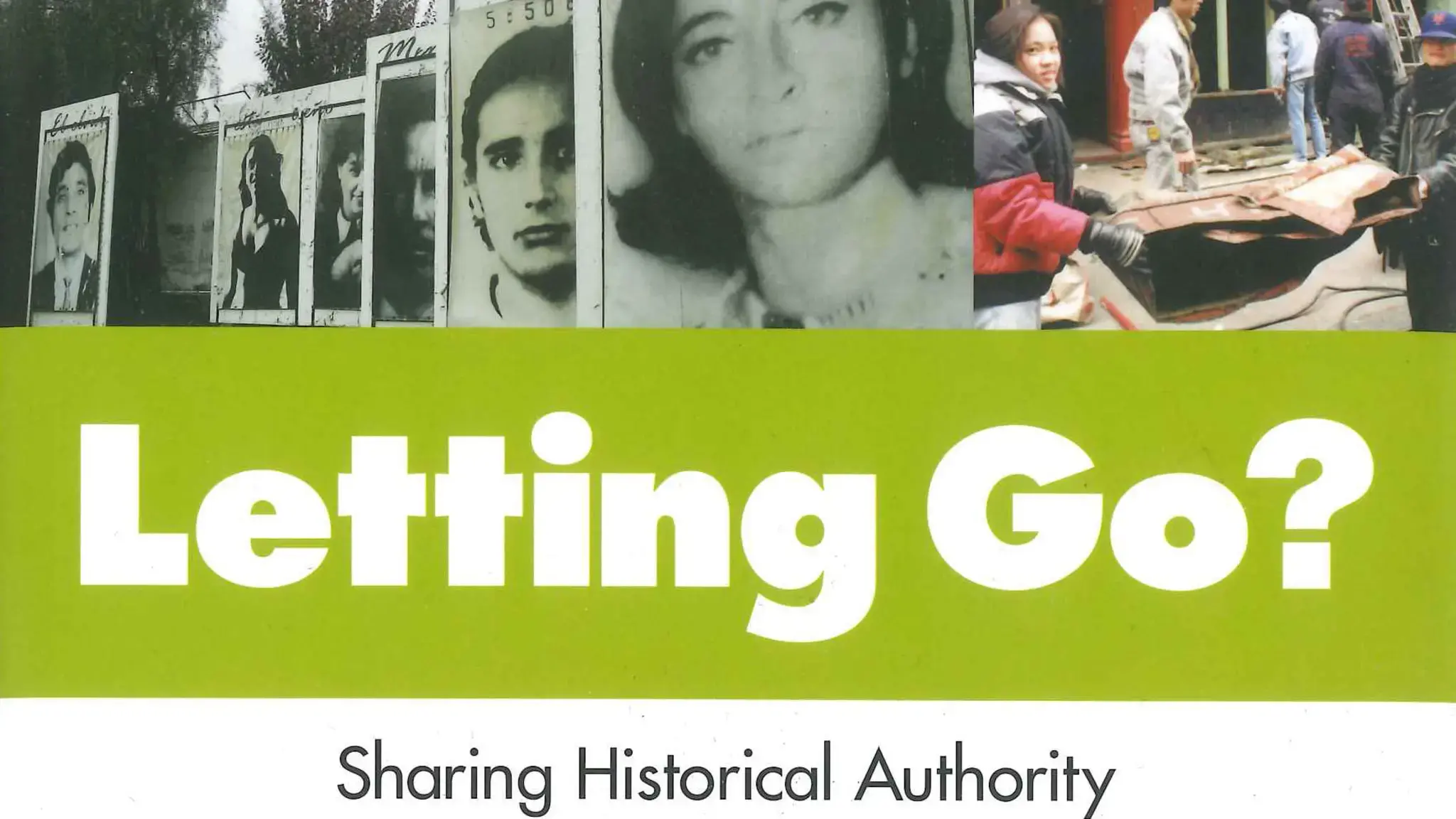 Detail from cover of Letting Go? Sharing Historical Authority in a User-Generated World, published by The Pew Center for Arts &amp; Heritage in 2011.