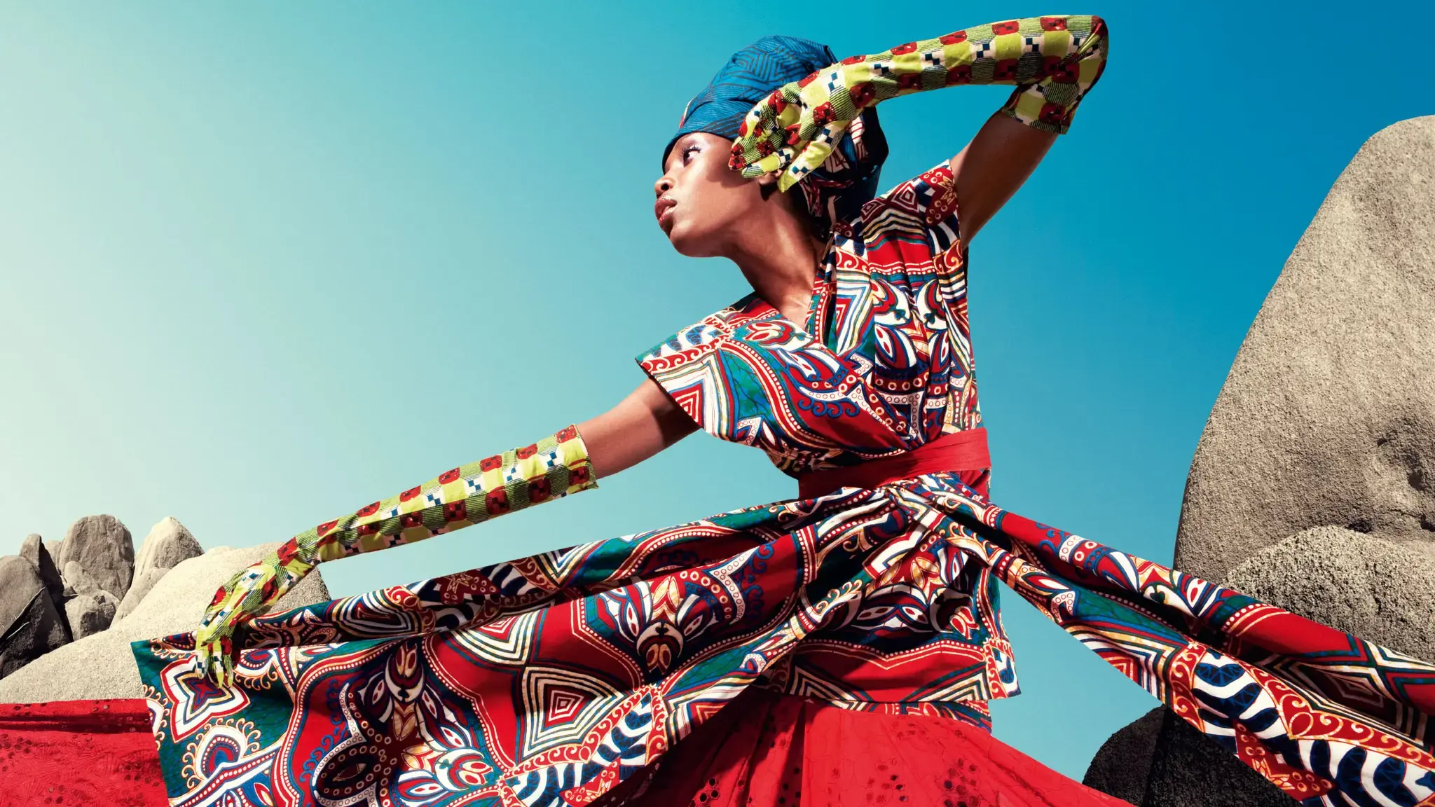 Nouvelle Histoire collection, 2011, by Vlisco. Photograph by Carmen Kemmink.