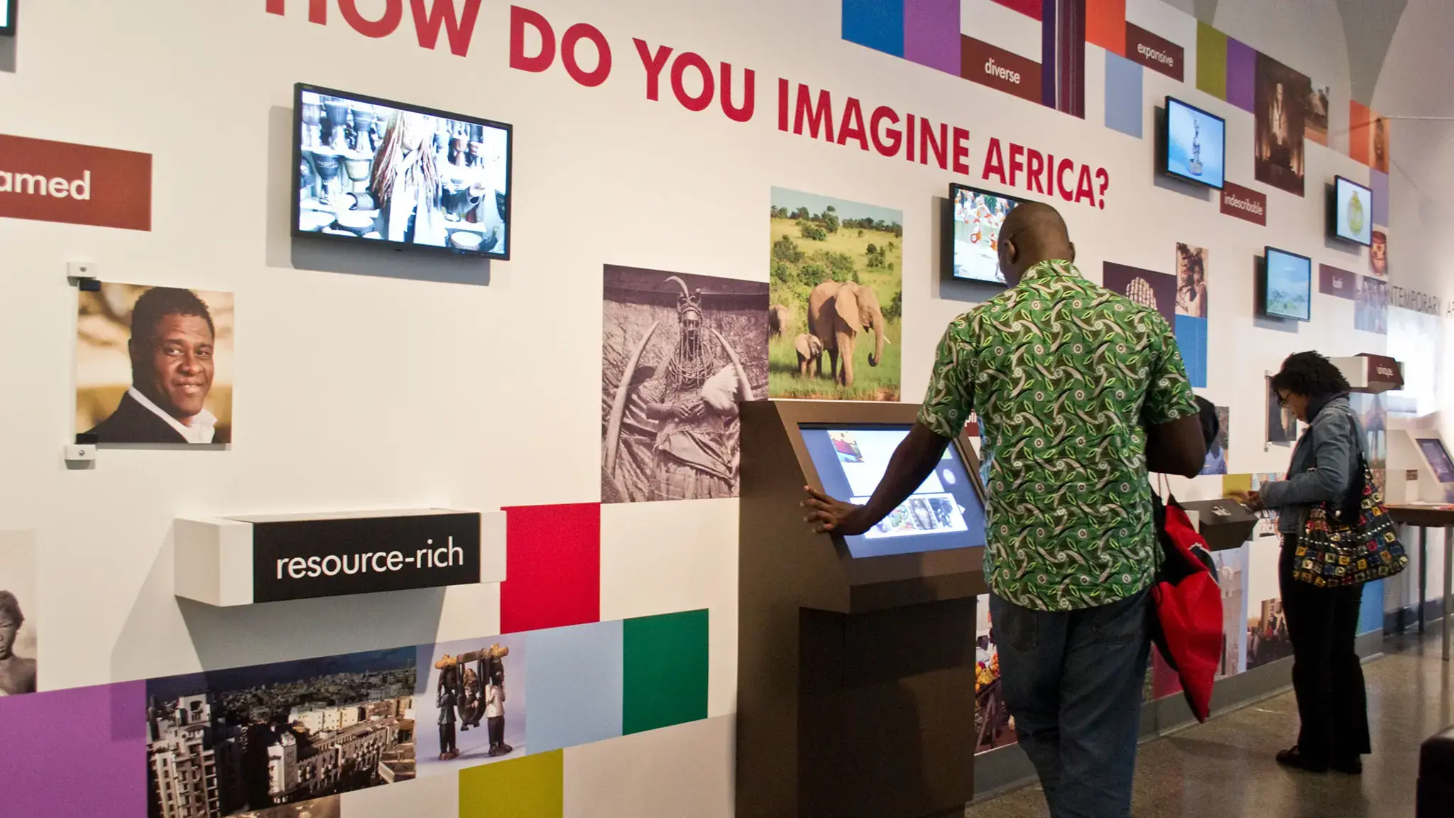 Photo of Imagine Africa @ Penn Museum&nbsp;by Maanvi Singh, courtesy of the Penn Gazette blog.