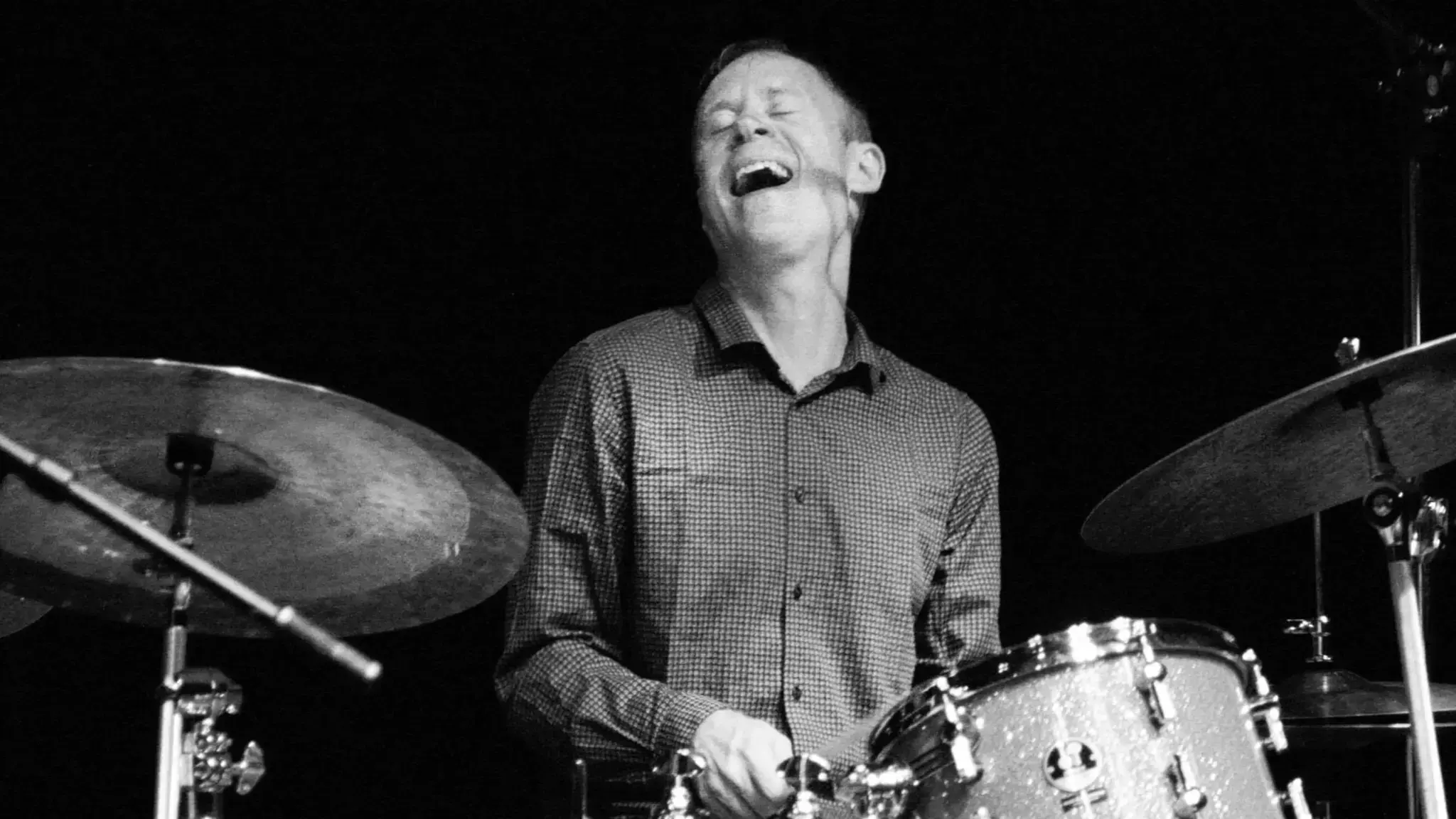 Bill Stewart, in performance with the Bill Stewart Quartet at Painted Bride Art Center for OutBeat: America&#39;s First Queer Jazz Festival. Photo by Sammy Munsch.