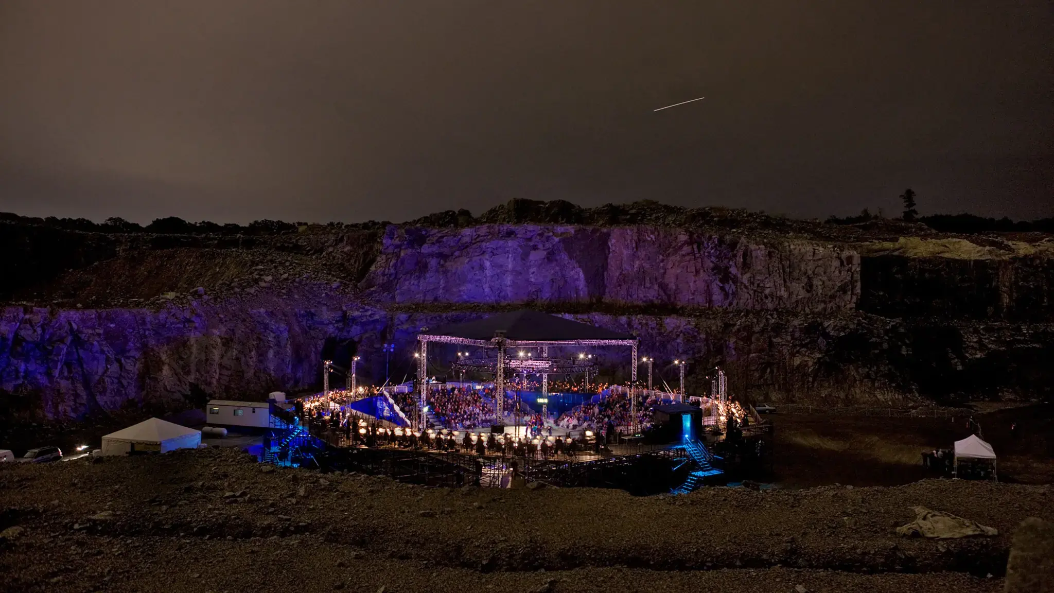 Merce Cunningham, Ocean, 2008. Rainbow Quarry, Waite Park, Minnesota. Photo by Cameron Wittig.