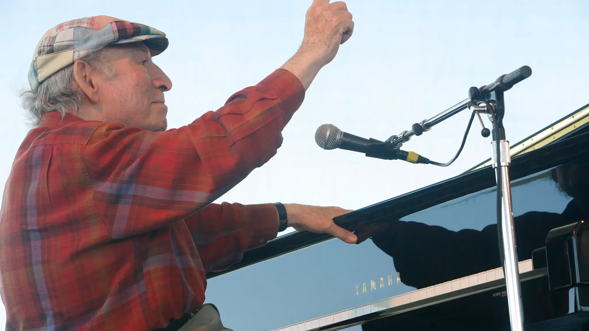 George Wein at the 2010 Newport Jazz Festival. Photo by Ayano Hisa.