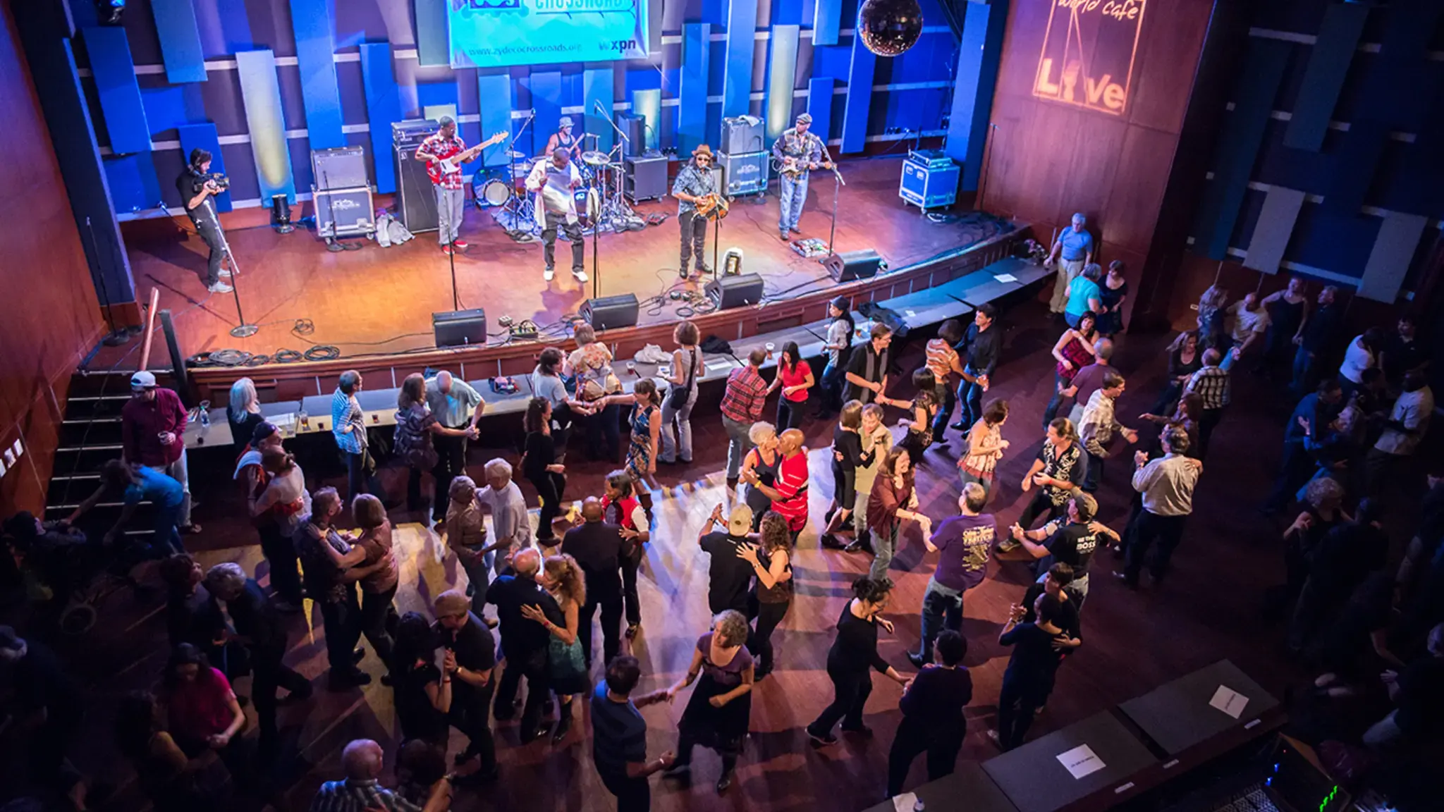 WXPN&rsquo;s Zydeco Crossroads. Photo by Matthew Shaver, courtesy of WXPN.