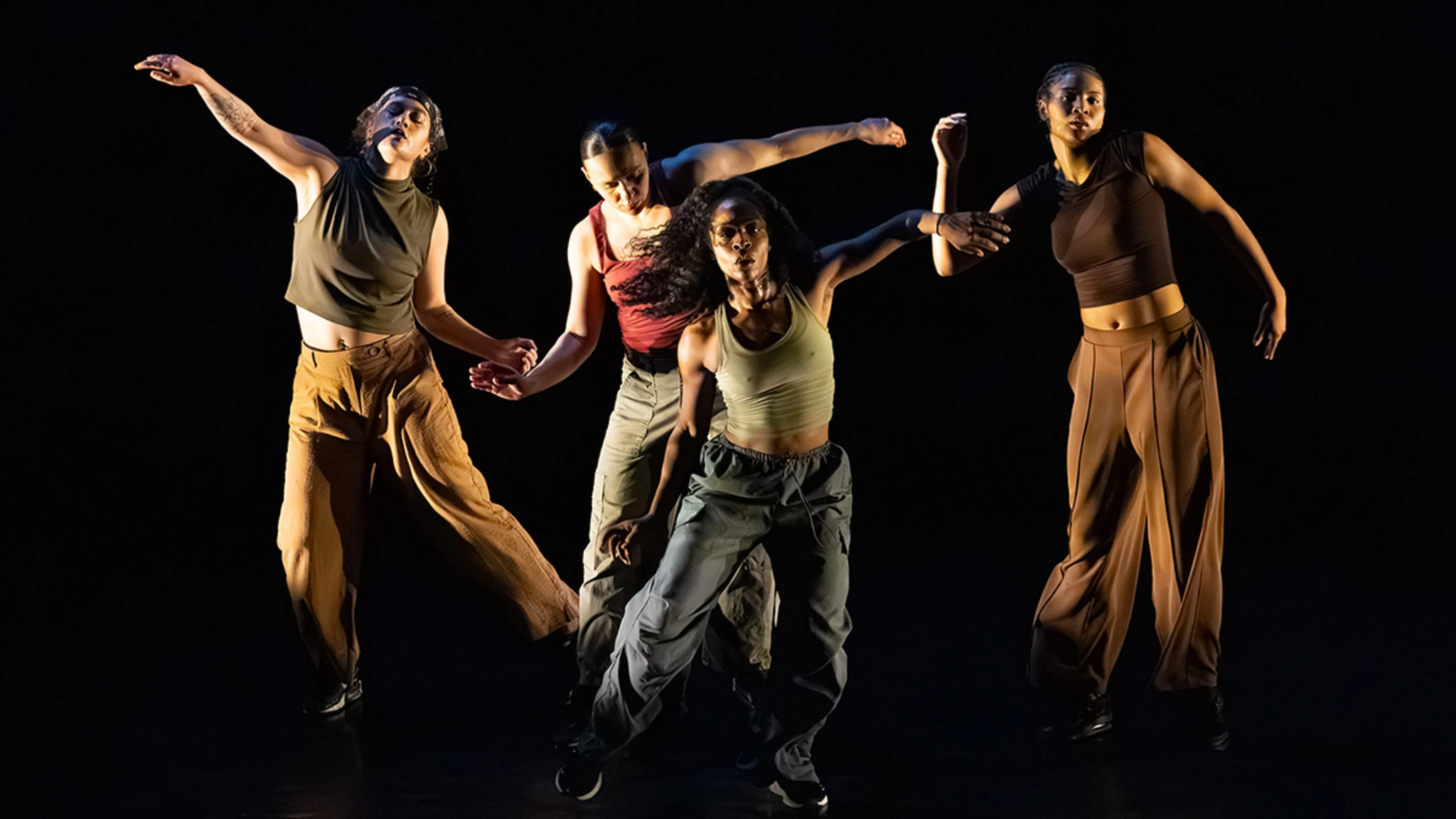 Rennie Harris Puremovement company in Losing My Religion, 2026, Penn Live Arts. Photo by Mark Garvin.&nbsp;