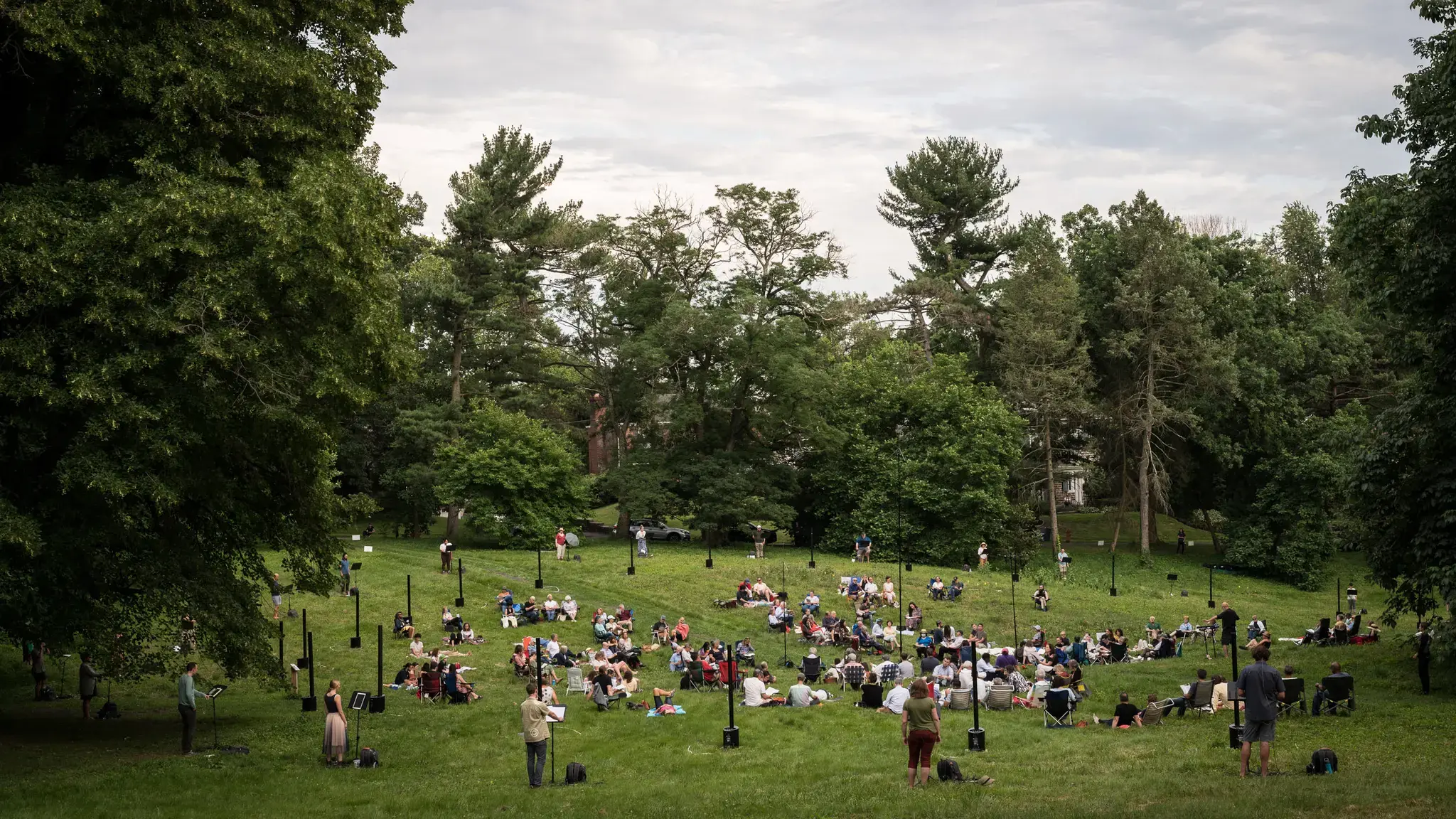 The Crossing, June 2021, Awbury Arboretum. Photo by John C. Hawthorne.