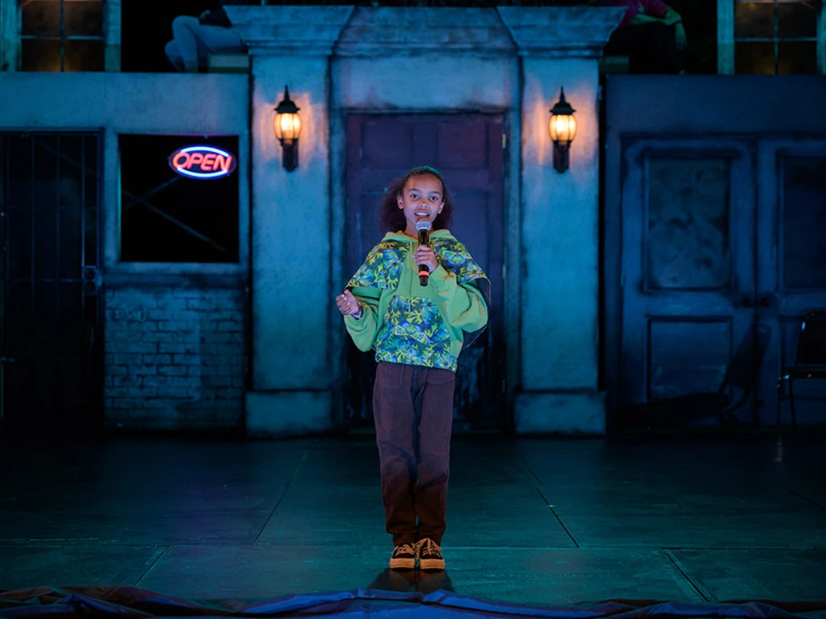 TOWN, 2022, Theatre Horizon, Norristown, PA. Pictured: Cassidy Gabrielle-Elise Peay. Photo by John C. Hawthorne.