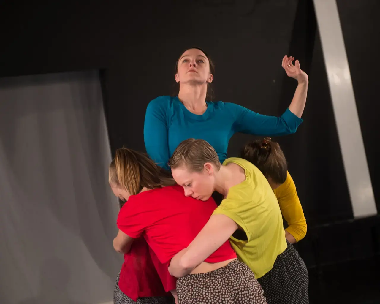 Rehearsal for Then by Group Motion Dance Company and Susan Rethorst. Photo by Jacques-Jean Tiziou.