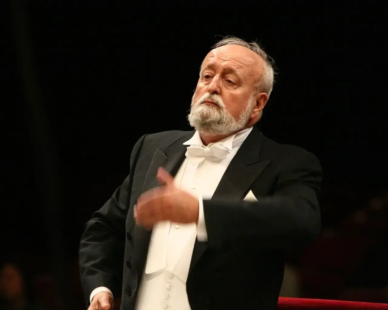 Krzysztof Penderecki. Photo by Bruno Fidrych.