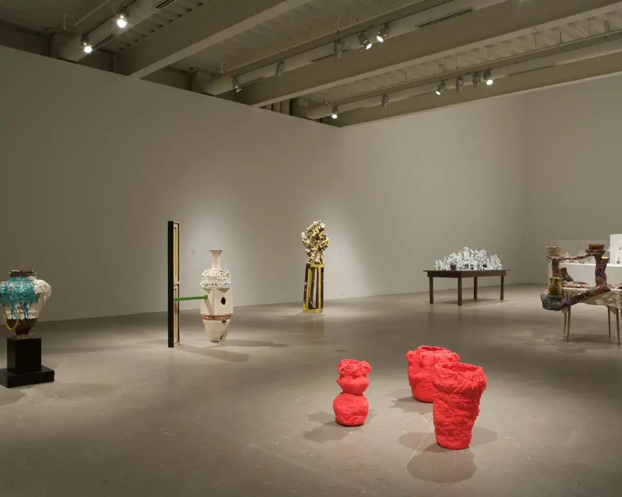 Installation view of Dirt on Delight&nbsp;at the Institute of Contemporary Art. Photo by Aaron Igler/Greenhouse Media.
