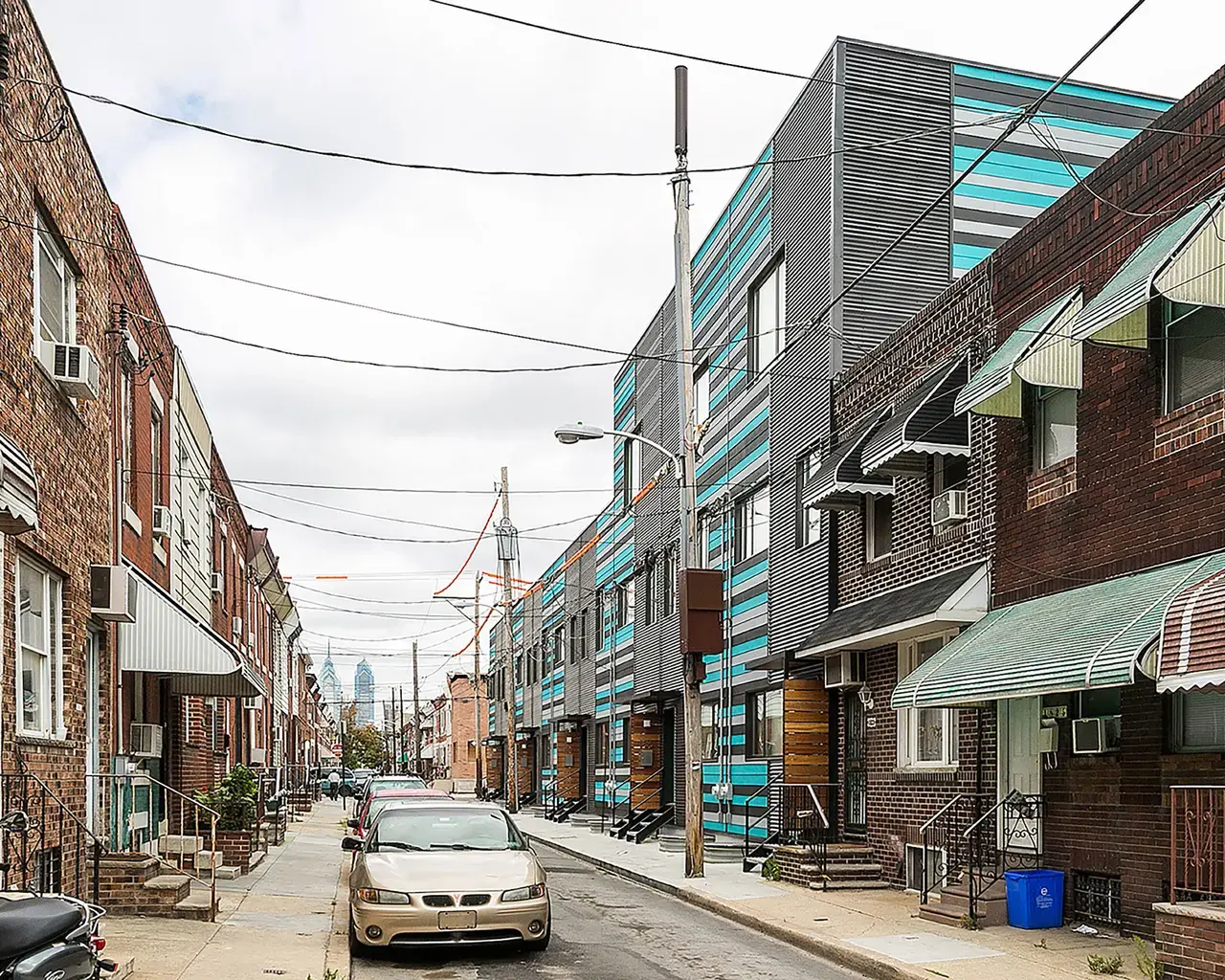 Philadelphia&rsquo;s New Bold neighborhood. Photo by Sam Oberter, courtesy of Interface Studio Architects.