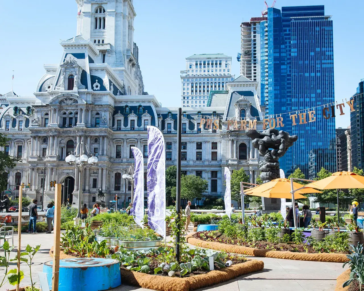 Farm for the City. Photo courtesy of Pennsylvania Horticultural Society.&nbsp;