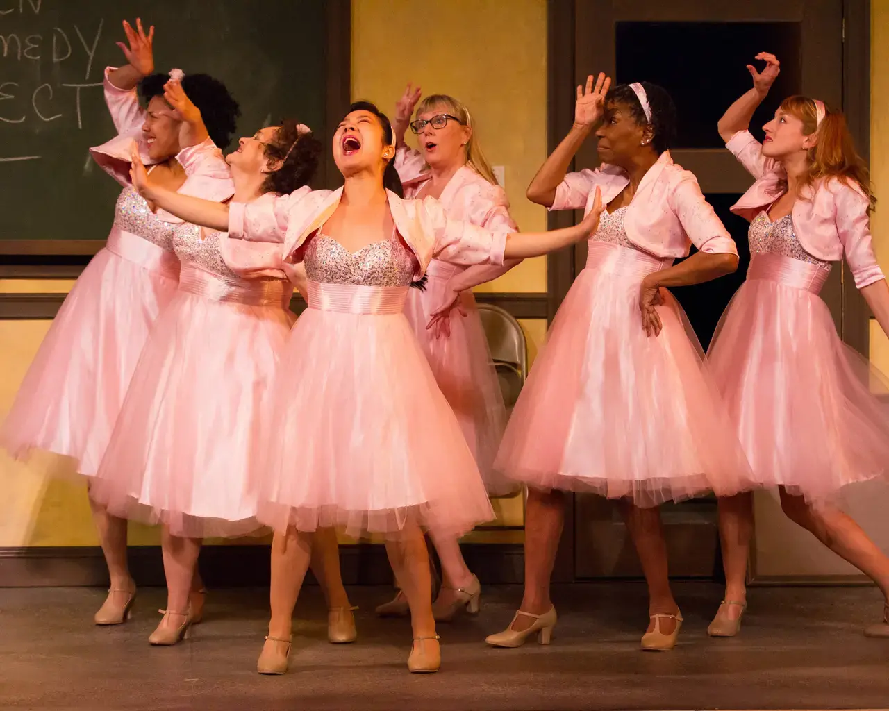 Pictured, from left to right: Melanie Cotton, Drucie McDaniel, Bi Jean Ngo, Cheryl Williams, Cathy Simpson, and Charlotte Ford. Photo by Mark Garvin.