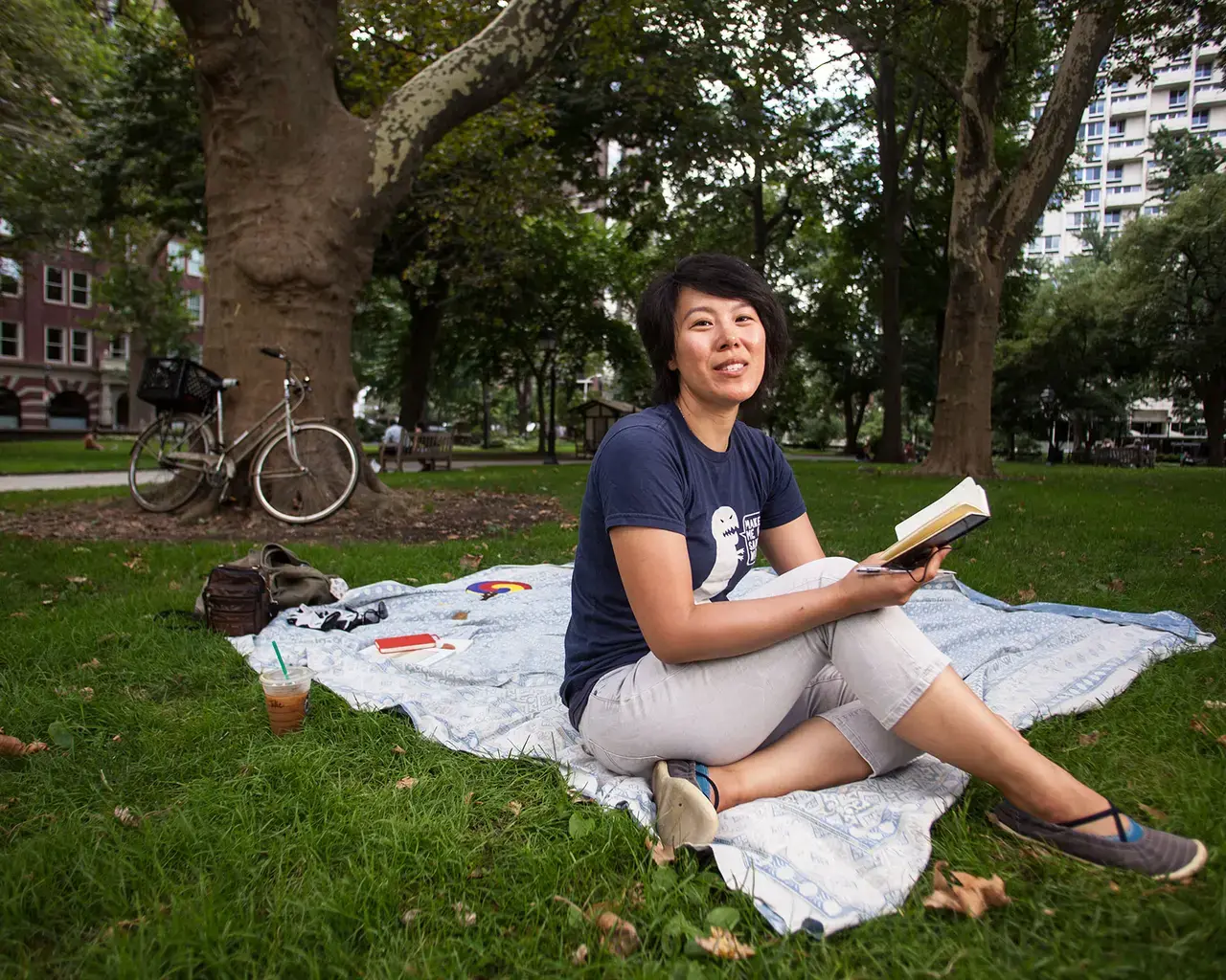 Sueyeun Juliette Lee, 2013 Pew Fellow. Photo by Colin Lenton.