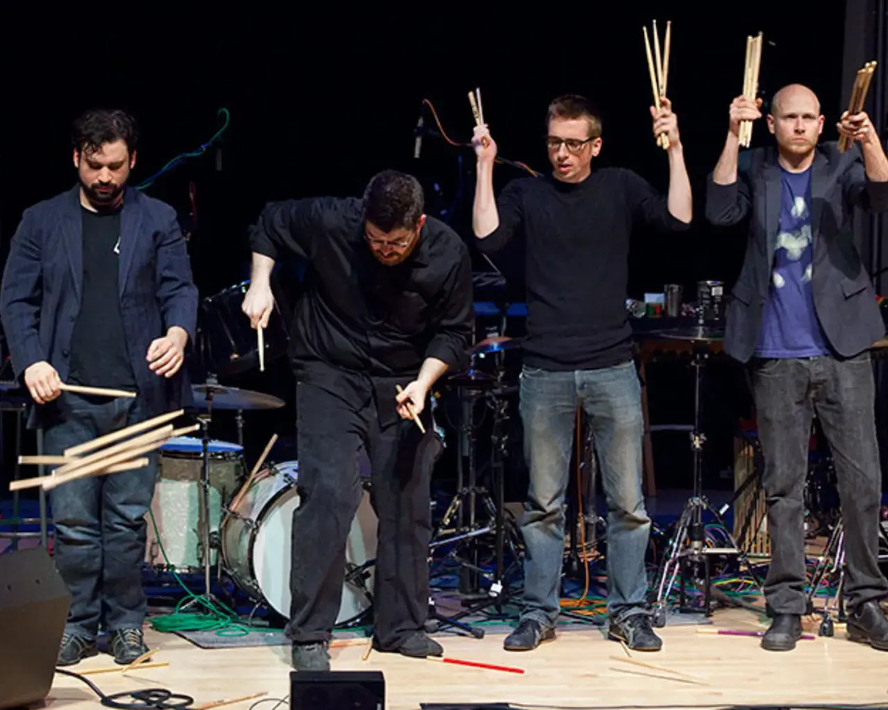 So Percussion. Photo by David Andrako.