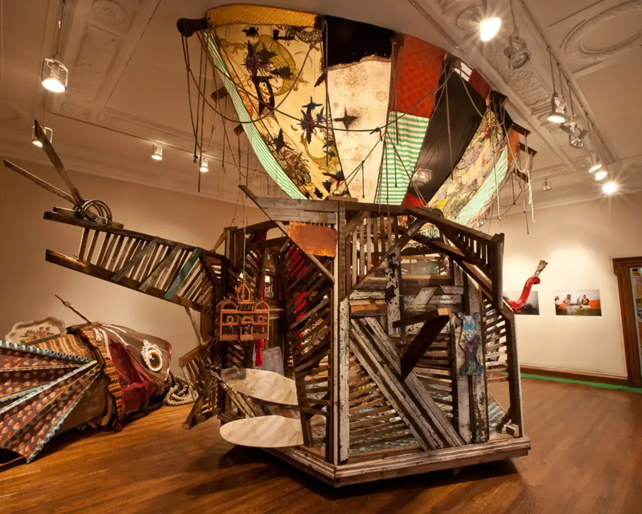 Let Me Tell You About a Dream I Had: The Miss Rockaway Armada&nbsp;at the Philadelphia Art Alliance, installation view. Photo courtesy of the Philadelphia Art Alliance.