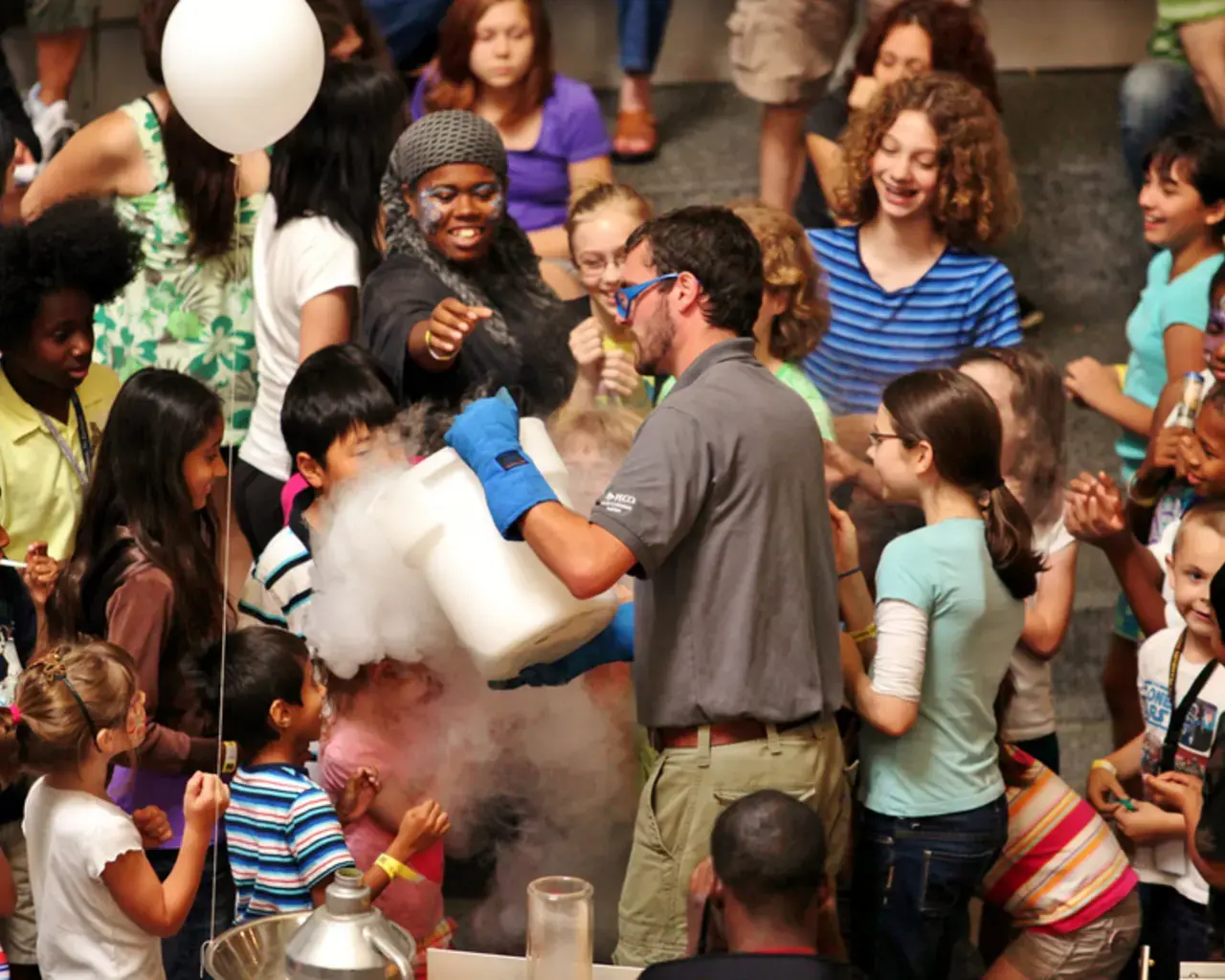 A Live Science event at The Franklin Institute. Courtesy of The Franklin Institute.