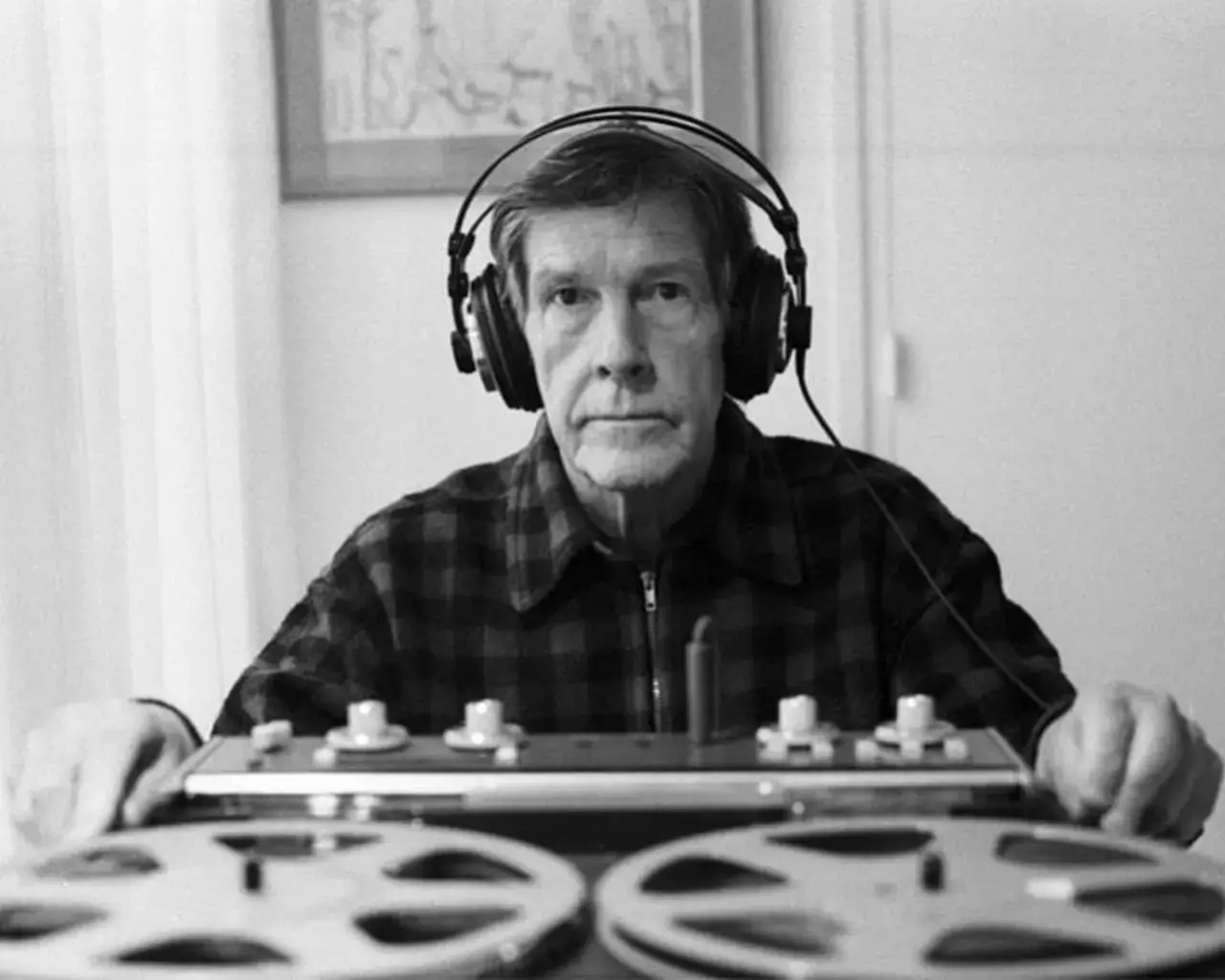 John Cage in Paris, 1981.