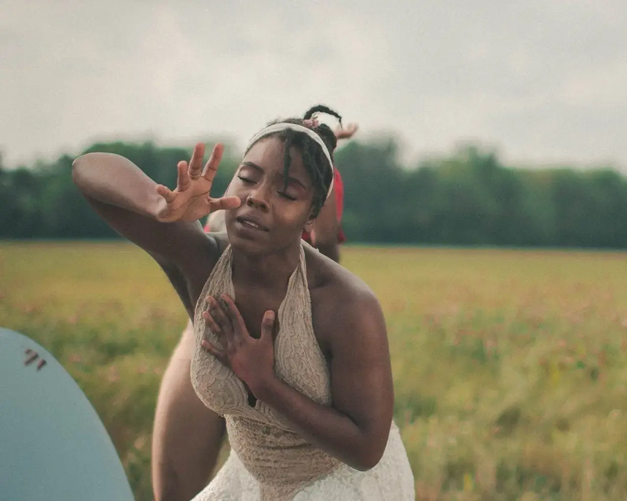 Pew Fellow angel shanel edwards, from the film Blessed Body Ache, written and directed by Udochi Ekwerike. Photo by Jasen Alfrena.