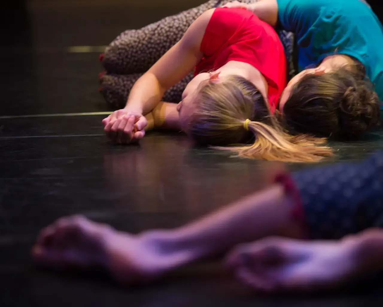 Rehearsal for Then by Group Motion Dance Company and Susan Rethorst. Photo by Jacques-Jean Tiziou.