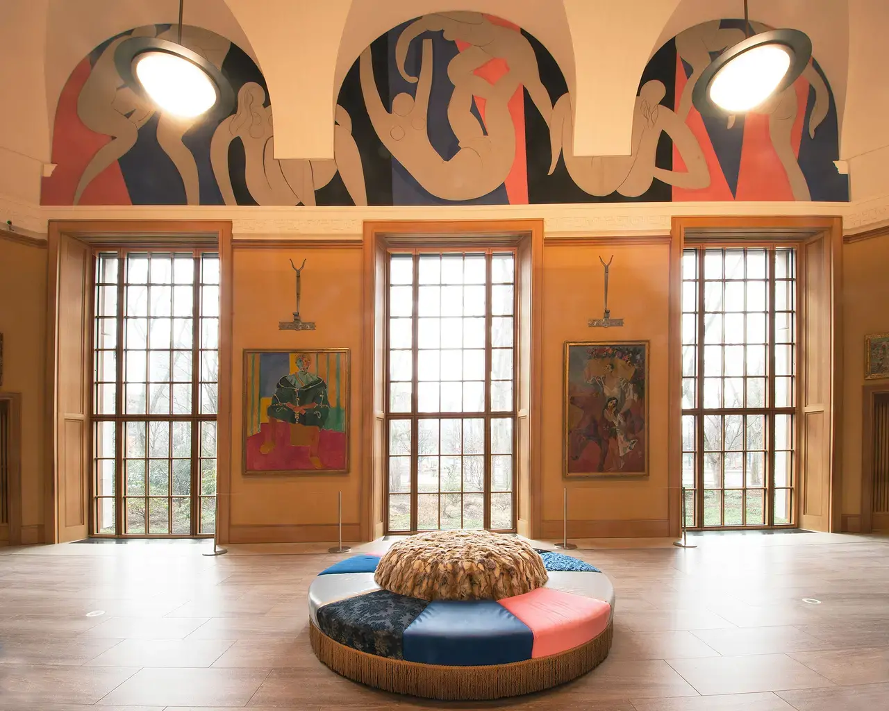 Virgil Marti, Doppelganger, installation view, The Barnes Foundation Main Gallery. Photo courtesy of The Barnes Foundation.