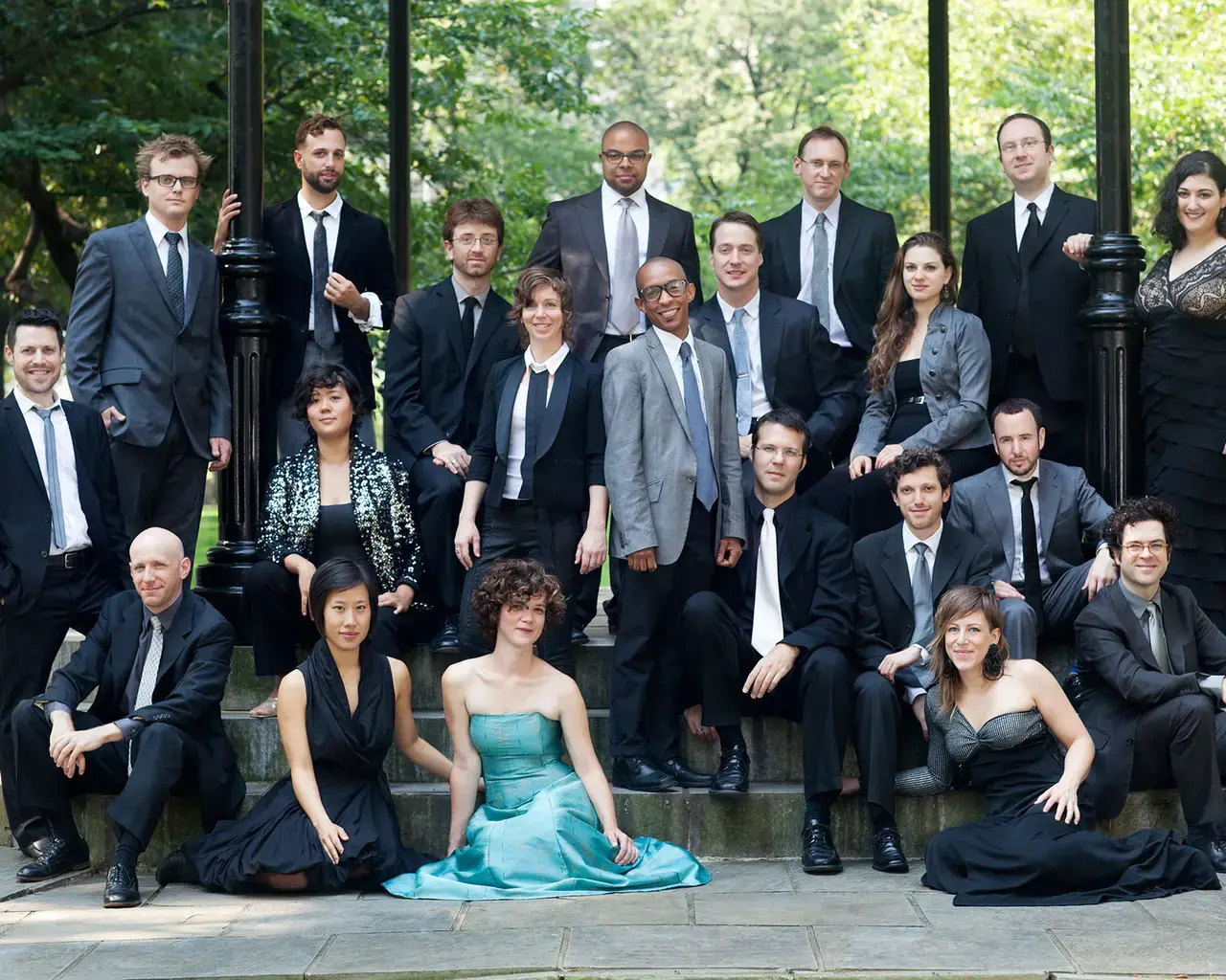 International Contemporary Ensemble. Photo by Carrie Schneider.