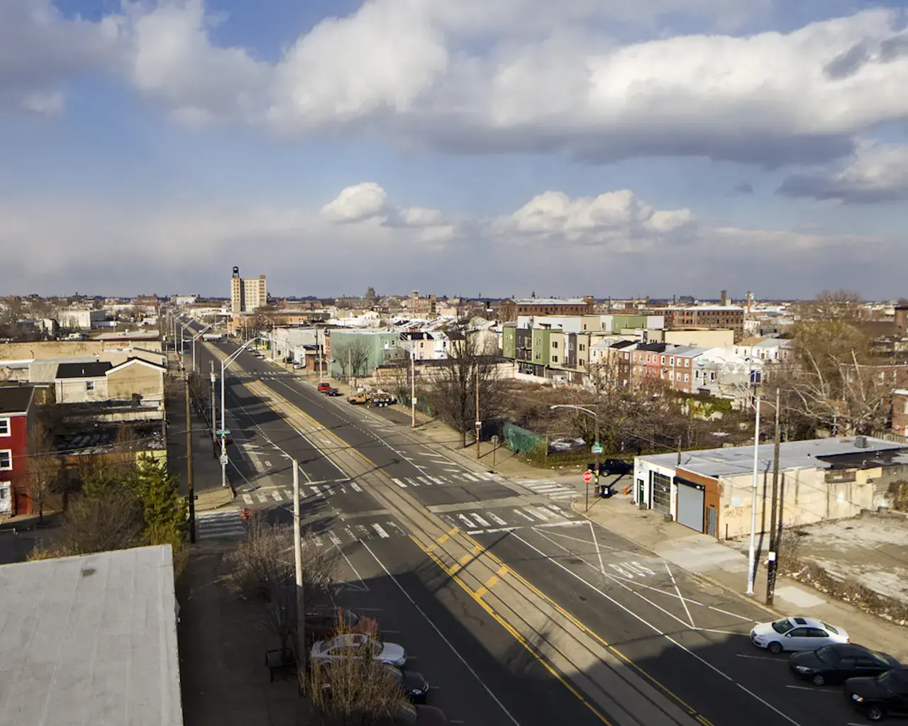 A view of the South Kensington neighborhood in Philadelphia. Photo by of Peter Woodall for Hidden City Daily.