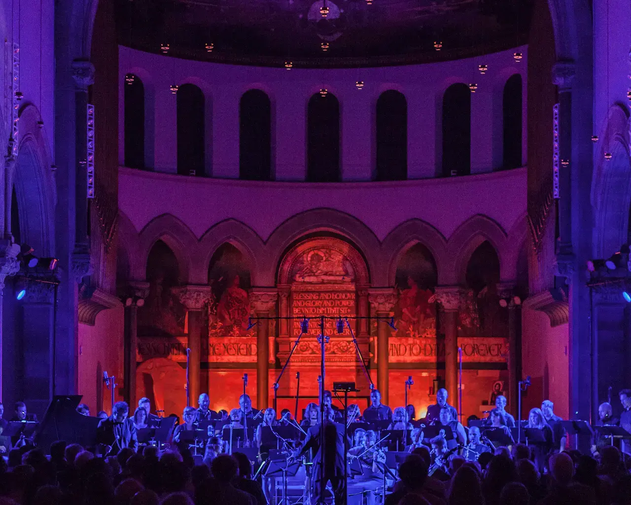 The Crossing&#39;s Seven Responses at Philadelphia Episcopal Cathedaral. Photo by Chip Colson.