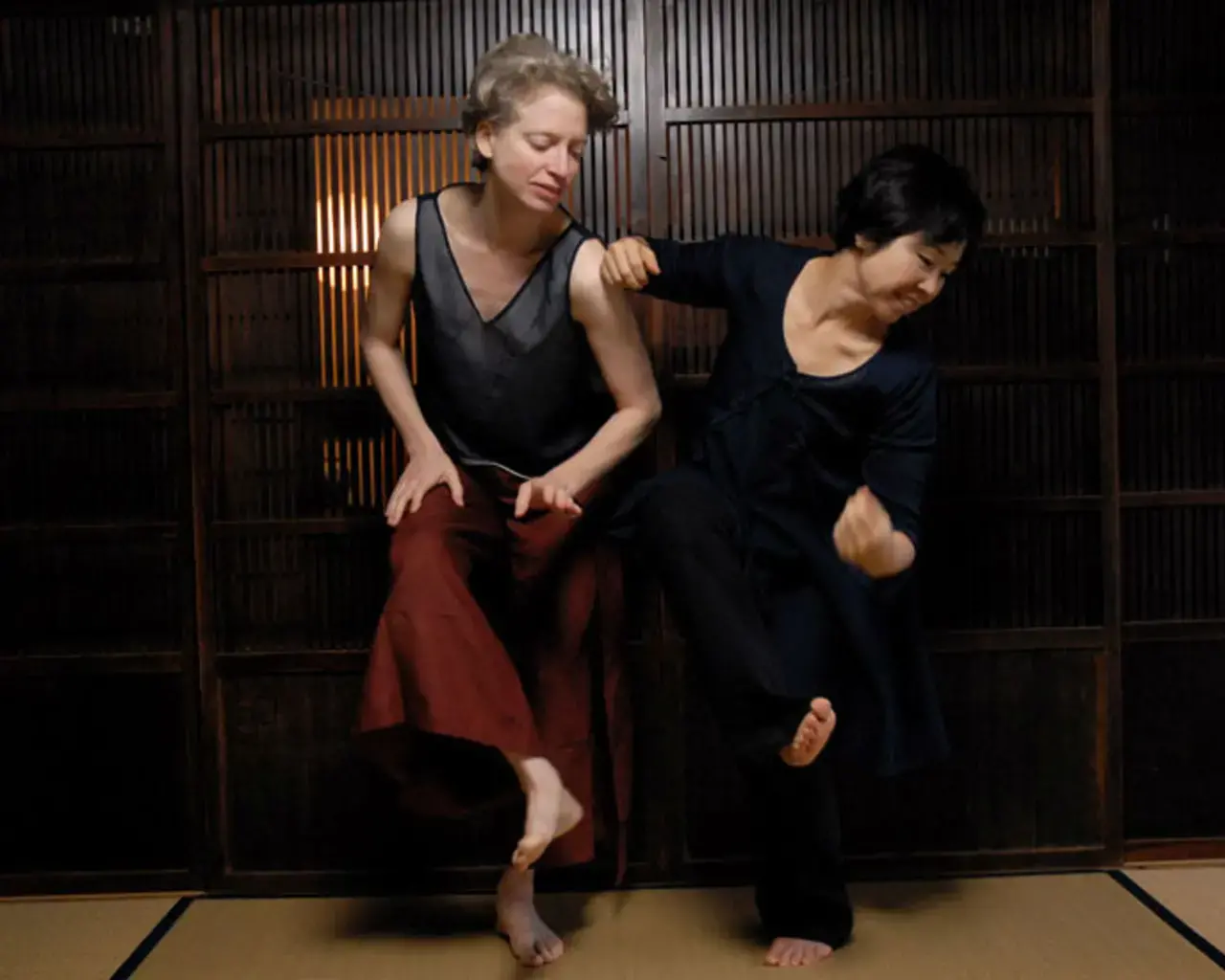 Leah Stein and Roko Kawai, October 2007. Photo by Takayuki Moriki.