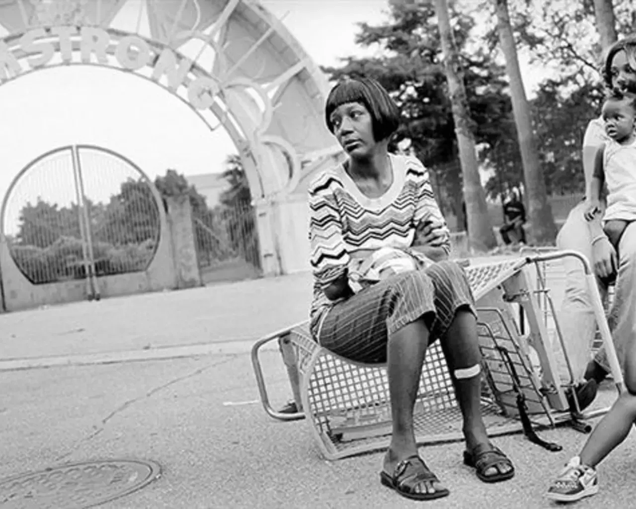 Lori Waselchuk, Waiting for Evacuation Before Hurricane Gustav, 2008. Pigment print. From the Bridges&nbsp;project: Love &amp; Concrete&nbsp;series. Photo courtesy of the artist.