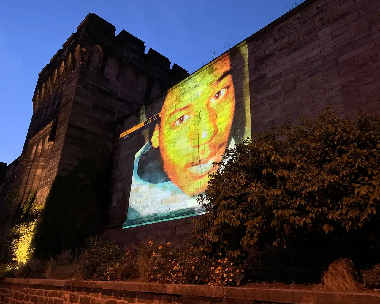 Hidden Lives Illuminated&nbsp;film screening at Eastern State Penitentiary, August 2019. Photo by Jaime Martorana, courtesy of Eastern State Penitentiary Historic Site.&nbsp;