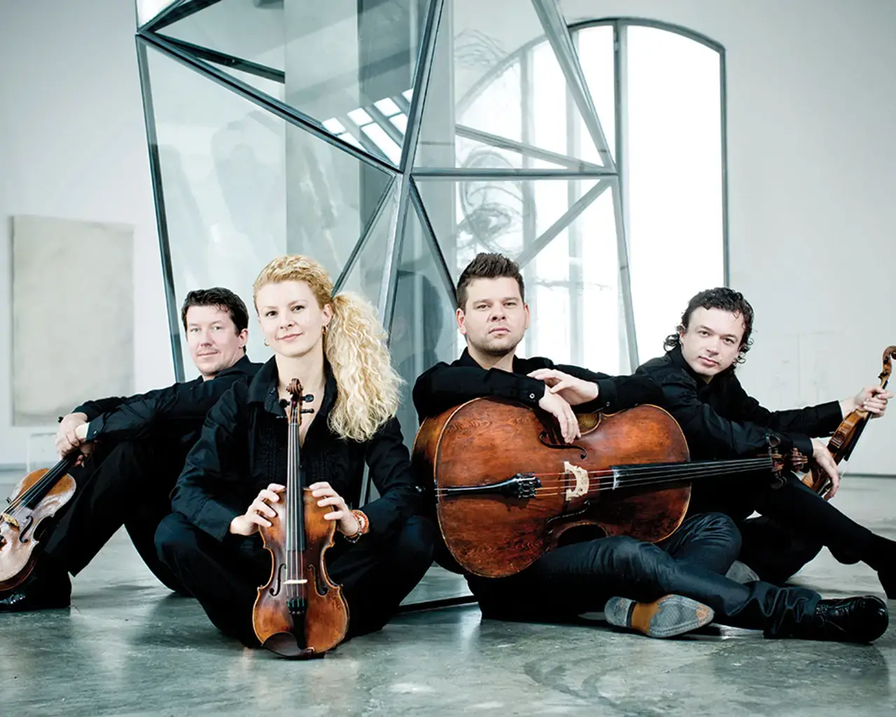 The Pavel Haas Quartet of the Czech Republic returns as one of 15 international string quartets&lt;br /&gt;Philadelphia Chamber Music Society presents in its 30th season. Photo by Marco Borggreve. Courtesy of the Philadelphia Chamber Music Society.&lt;br /&gt;&nbsp;
