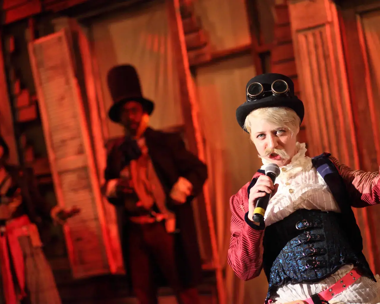 Kristin Baily in WIDE AWAKE: A CIVIL WAR CABARET.