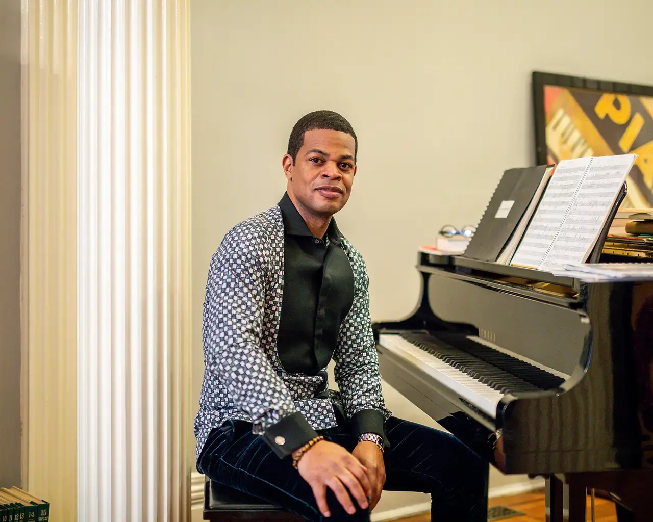 Composer Darin Atwater. Photo by Damien Carter.