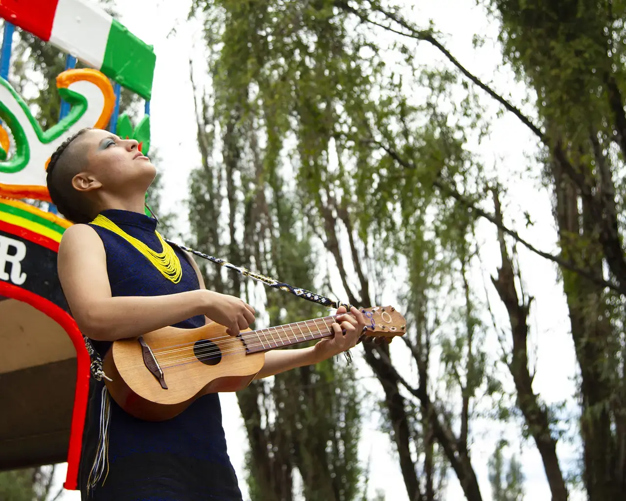 Composer and musician Ximena Jarana. Photo by Angela Chapa.