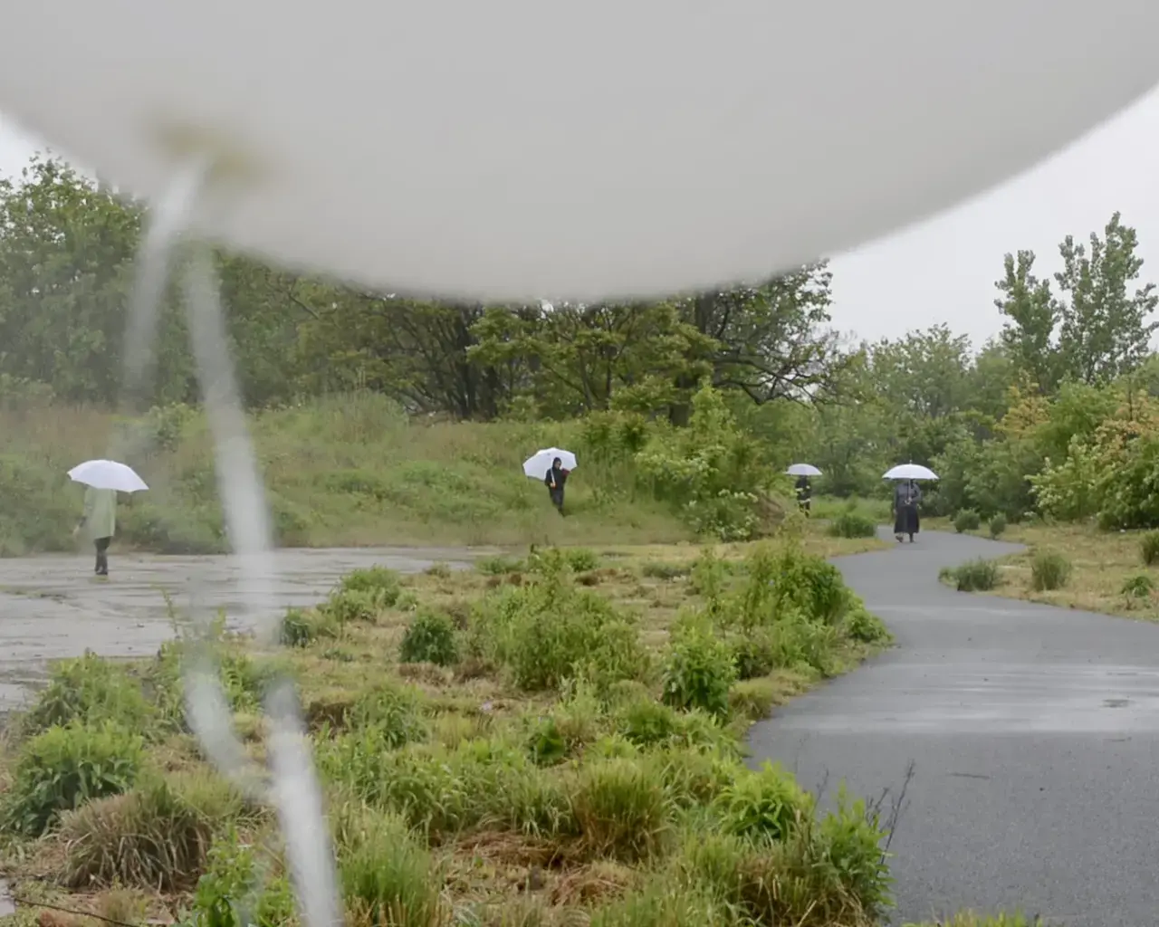 Headlong, The Quiet Circus: River Charrette 3. Photo by Byron Karabatsos.