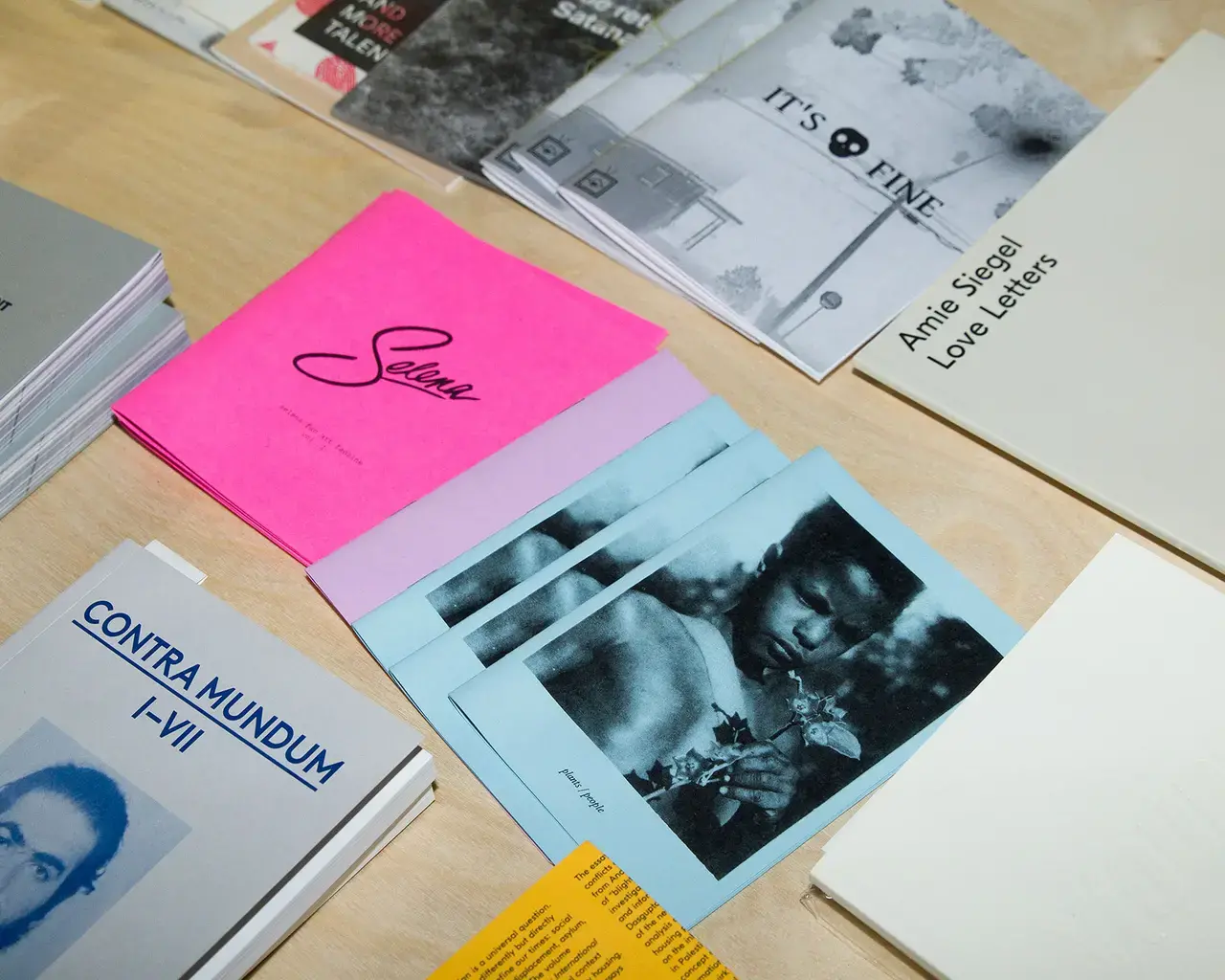 Publications at Ulises&rsquo;s &quot;Read-Room @ Reading Terminal,&quot; September 18, 2016. Photo by Ricky Yanas.