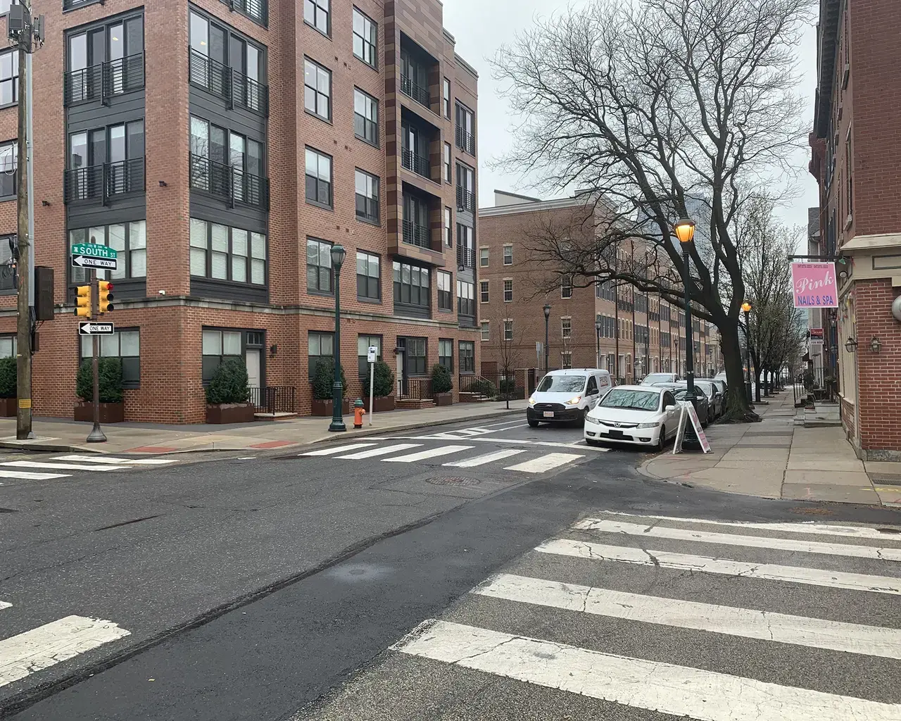 South St and 24th St in Philadelphia's 7th Ward. Photo by Mark C. Leeper.