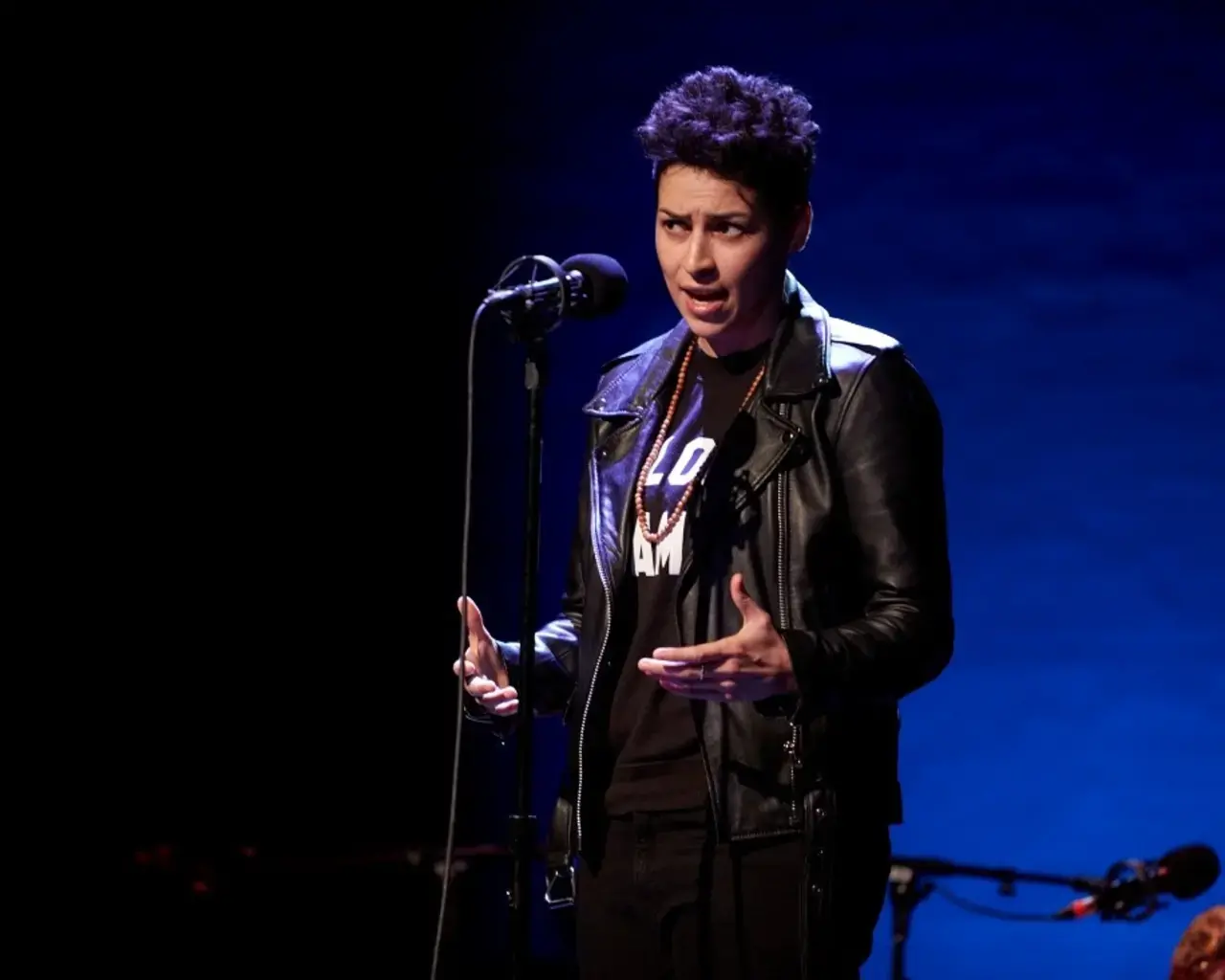 Pew Fellow Denice Frohman performs at NPR Code Switch Live in 2018