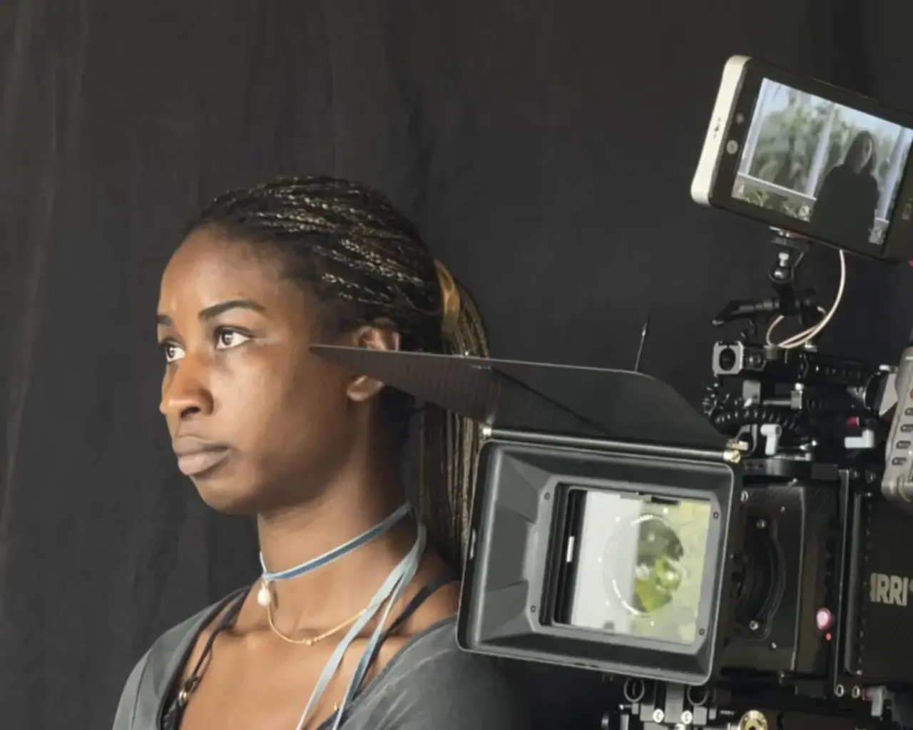 Pew Fellow Sabaah Folayan on the set of her documentary Look at Me: XXXTentacion.