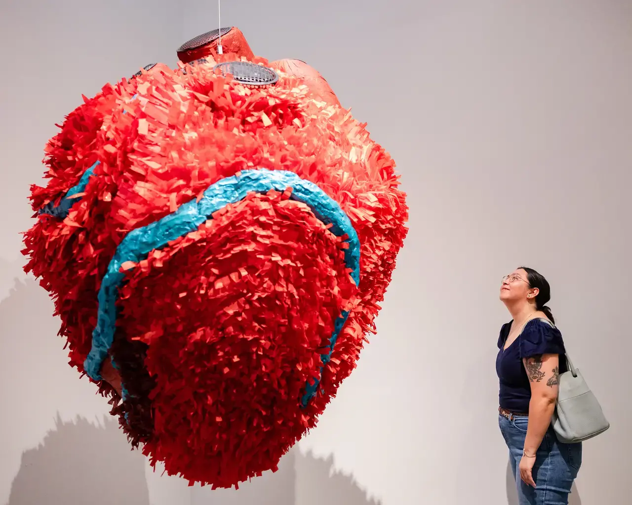 Pew Fellow Pepon Osorio, My Beating Heart/Mi corazón latiente, 2023, installation view at the New Museum, New York. Photo by Liz Ligon.