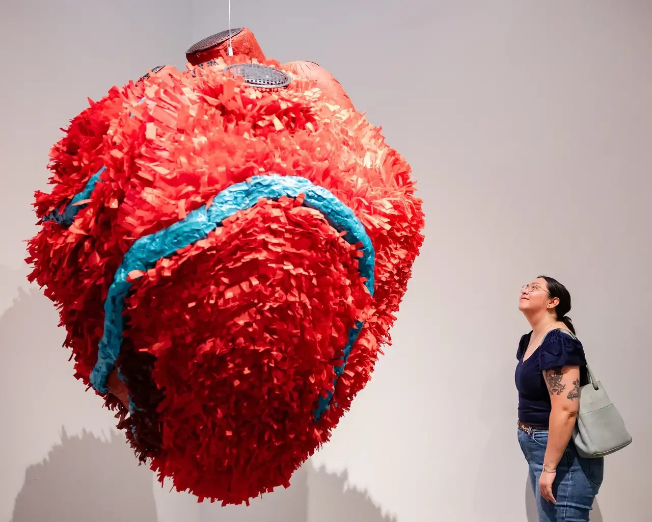 Pepón Osorio, My Beating Heart/Mi corazón latiente, 2023, installation view, New Museum,New York. Photo by Liz Ligon, courtesy of New Museum.&nbsp;&nbsp;