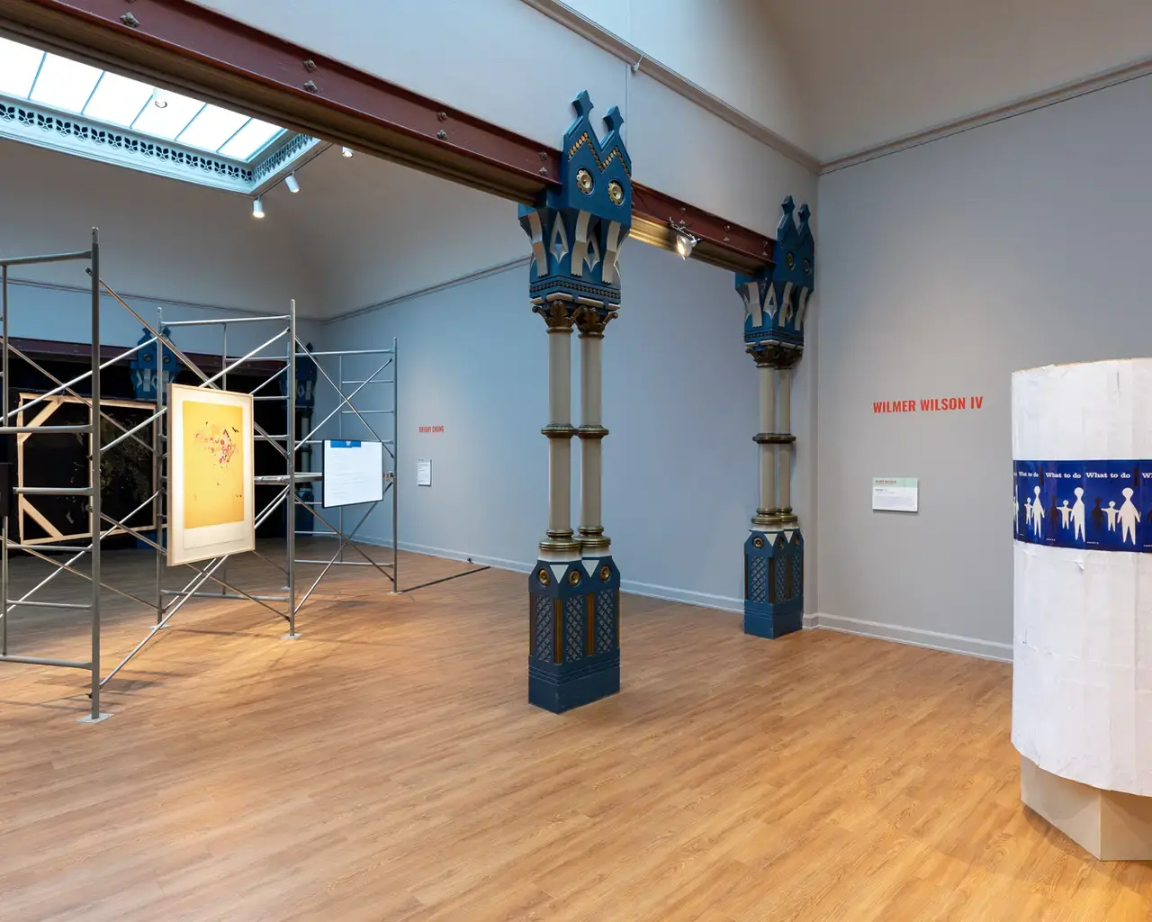 Rising Sun: Artists in an Uncertain America, 2023, installation view, Pennsylvania Academy of the Fine Arts, Philadelphia, PA. Photo by Constance Mensh.