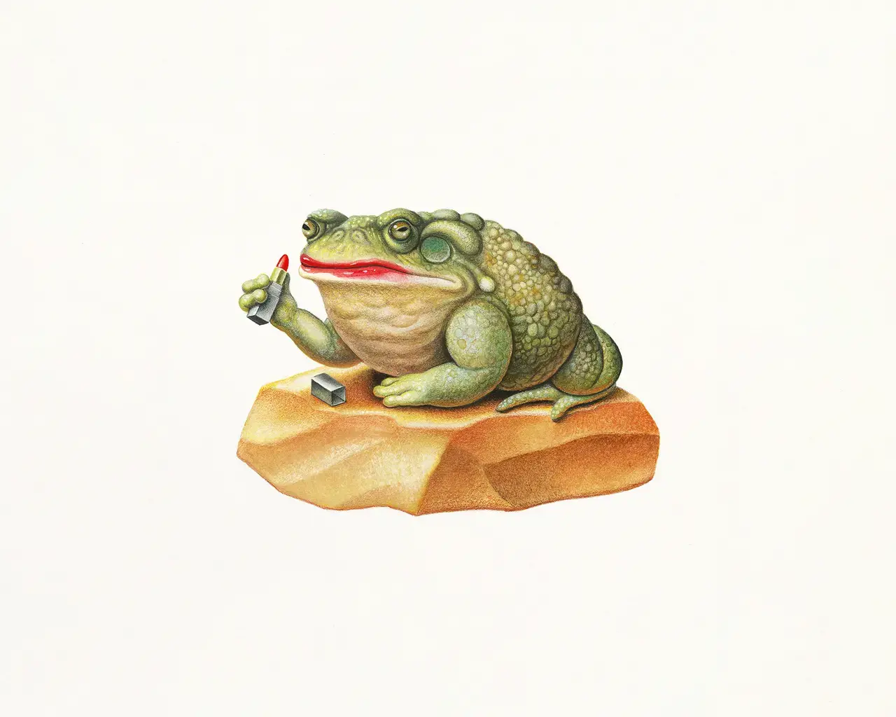 "Sonoran Desert Toad" illustration by Armando Veve.
