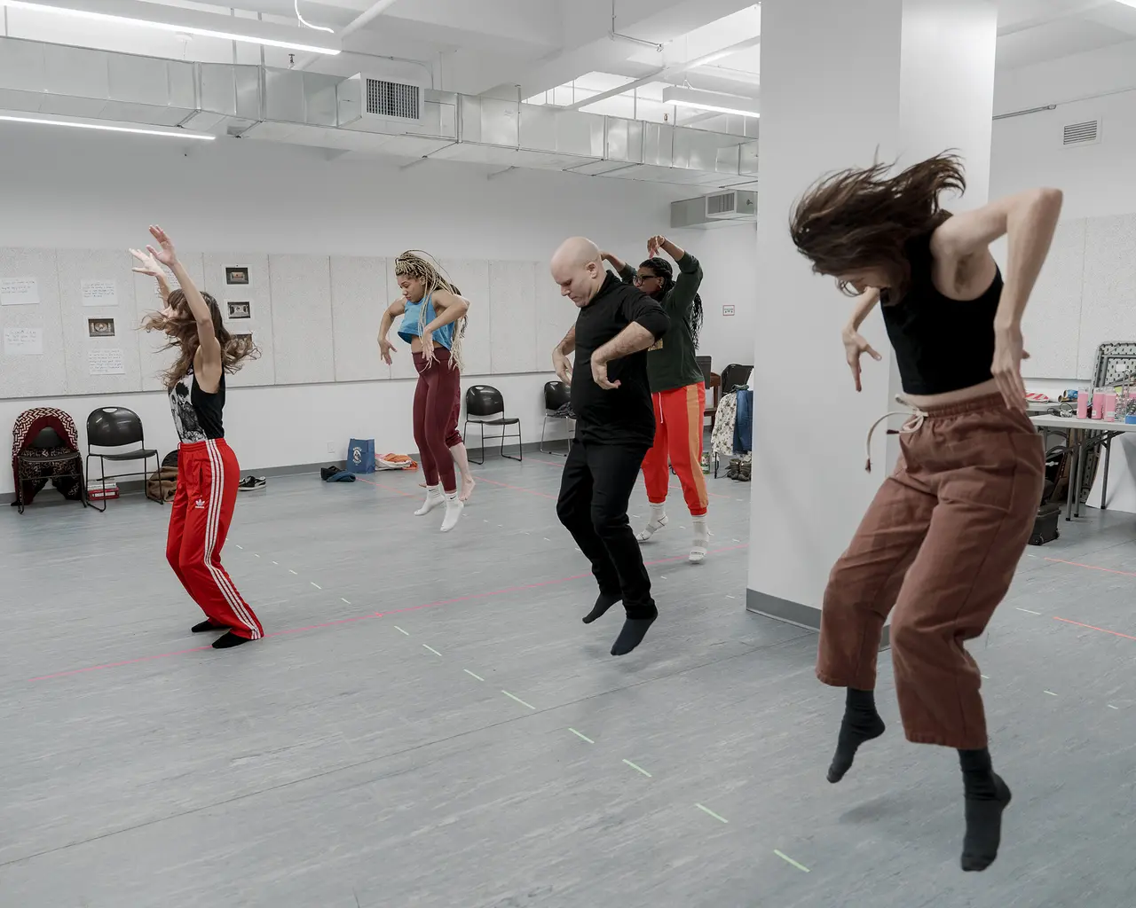 The Wilma Theater, rehearsal for HILMA. Photo by Jessika Stocker.