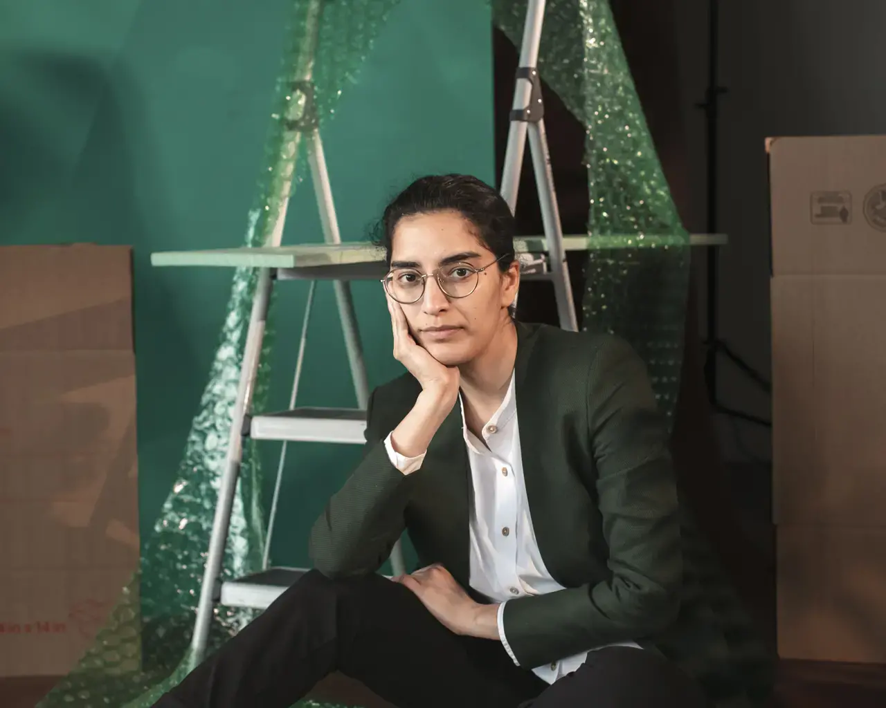 Portrait of Pew Fellow Shehrezad Maher.
