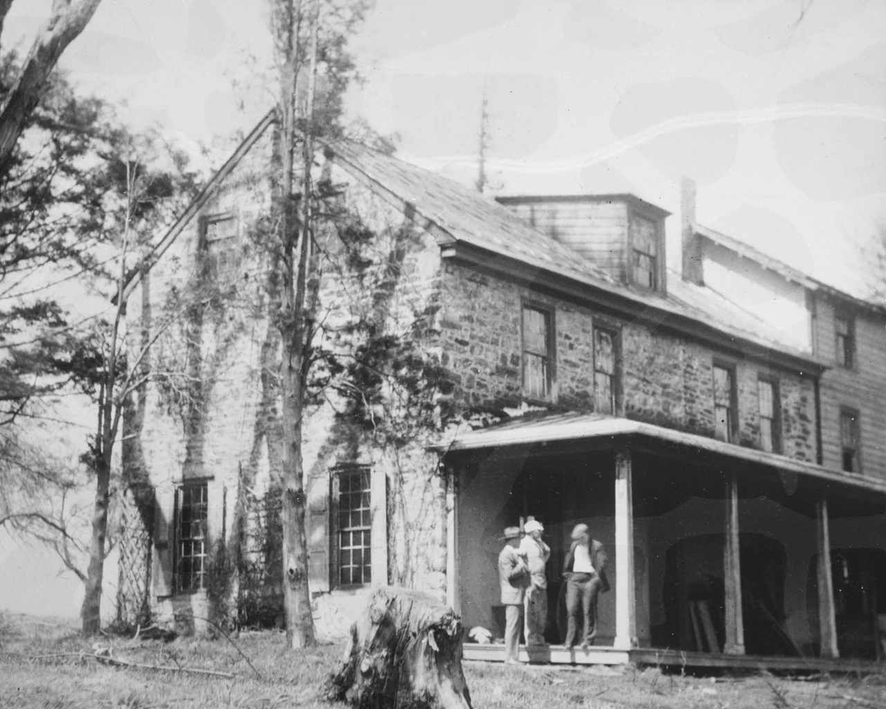 Birthplace of Benjamin Rush, a signer of the Declaration of Independence, c. 1690. Photo courtesy of the Historic American Buildings Survey, Library of Congress, Prints and Photographs Division.
