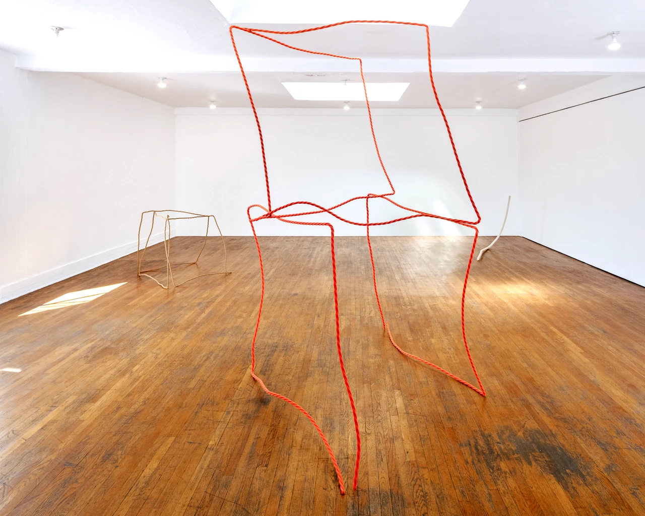 Pew Fellow Michelle Lopez, Safety Dream, installation view of Lasso Reprieve, 2023, Commonwealth and Council, Los Angeles. Photo courtesy of the artist.