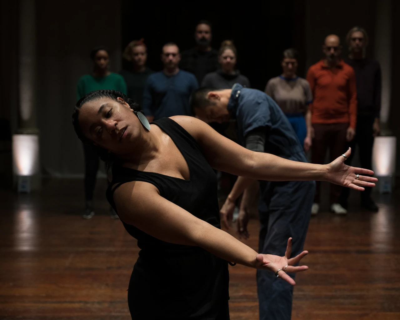 Pew Fellow Shavon Norris in Team Sunshine's The Sincerity Project #4, 2021. Norris served as a guest director for the fourth iteration of the project. Photo by Johanna Austin.&nbsp;